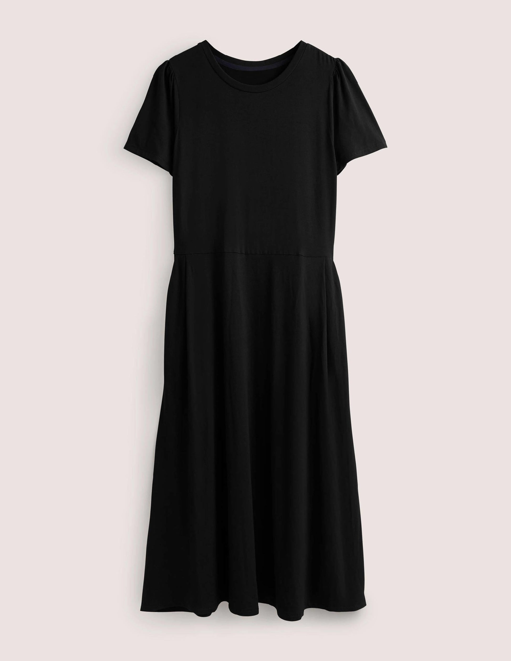 Lucinda Jersey Midi Dress-Black-6