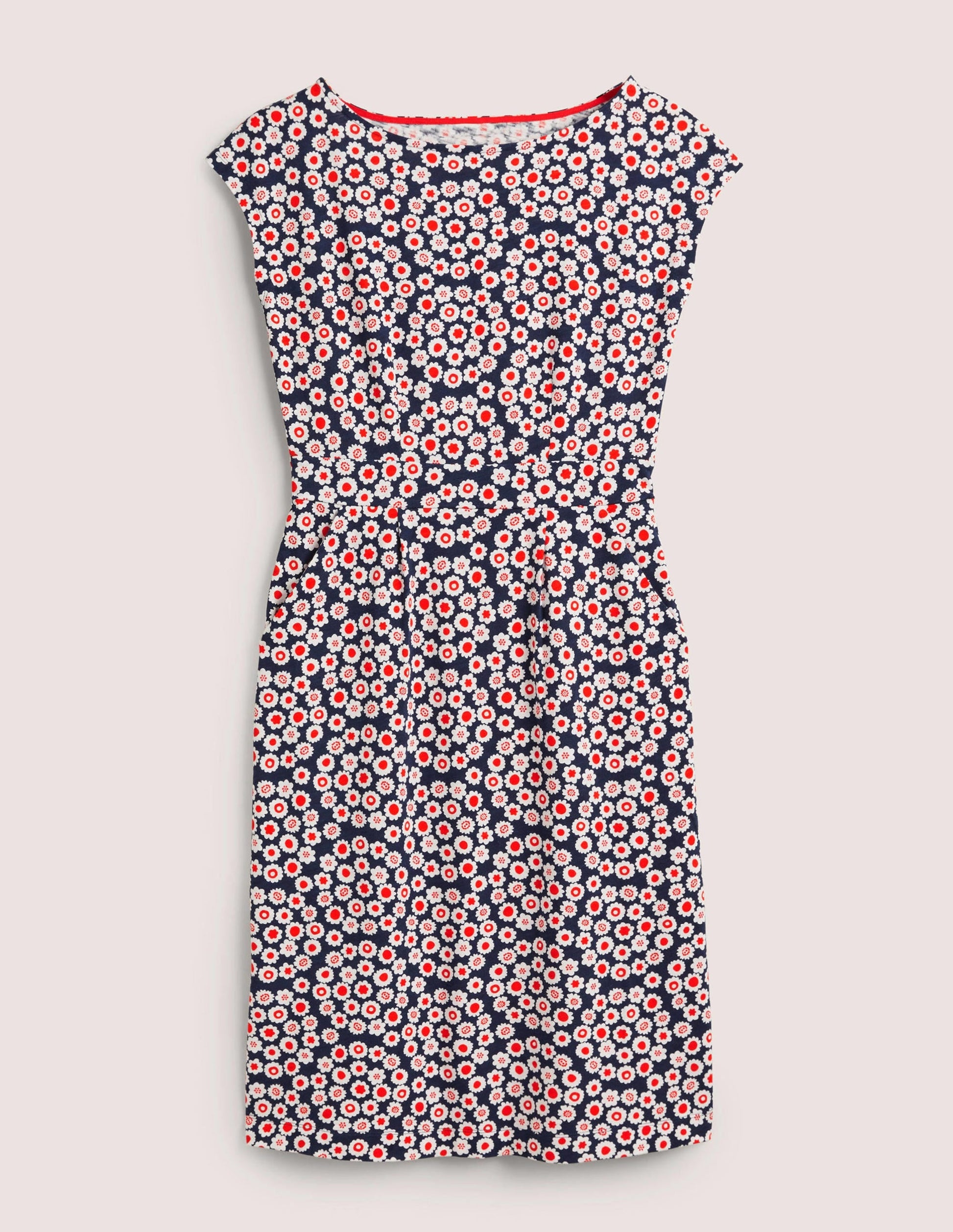 Florrie Jersey Dress-Black-5