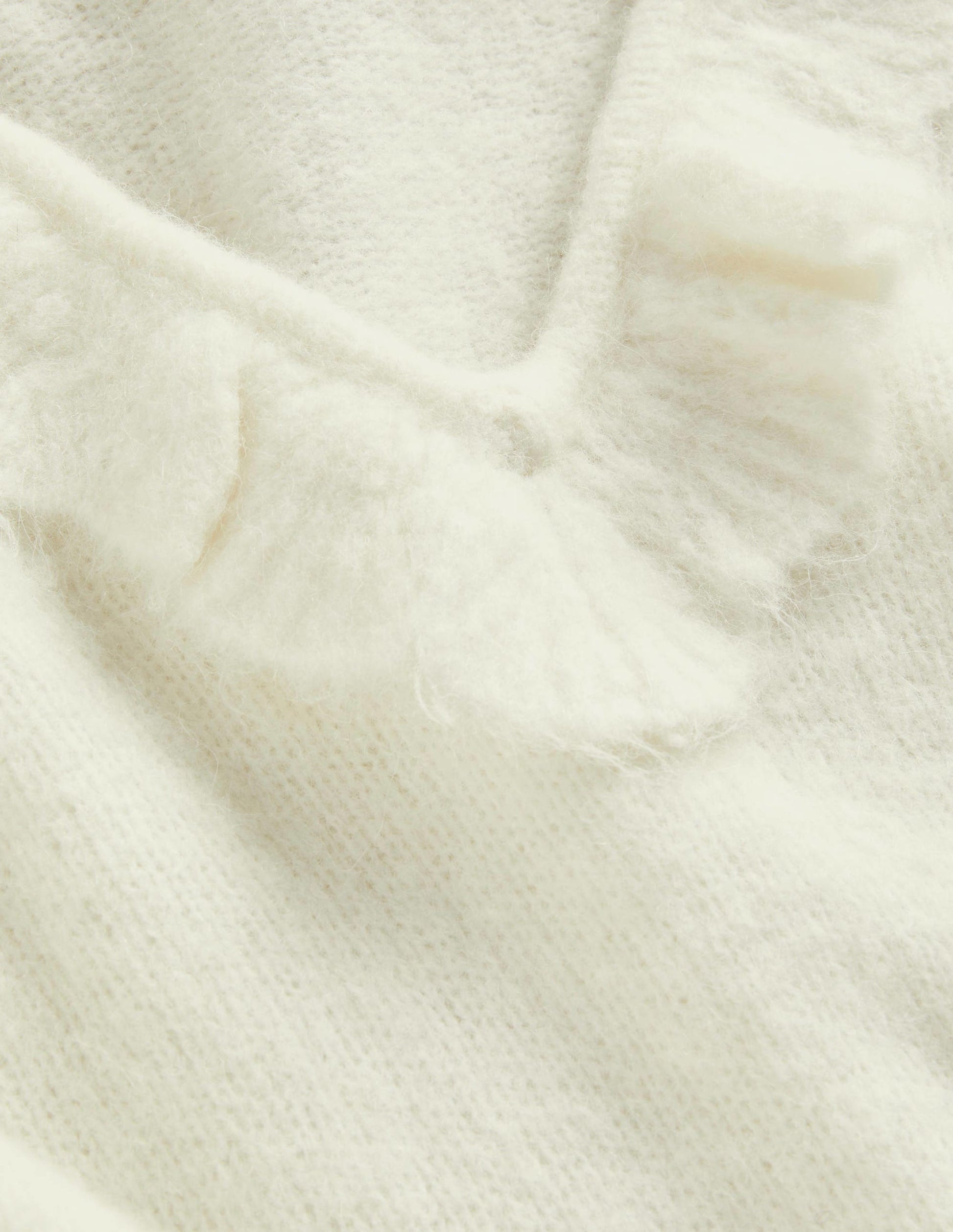 Fluffy Frill Jumper-Ivory-6