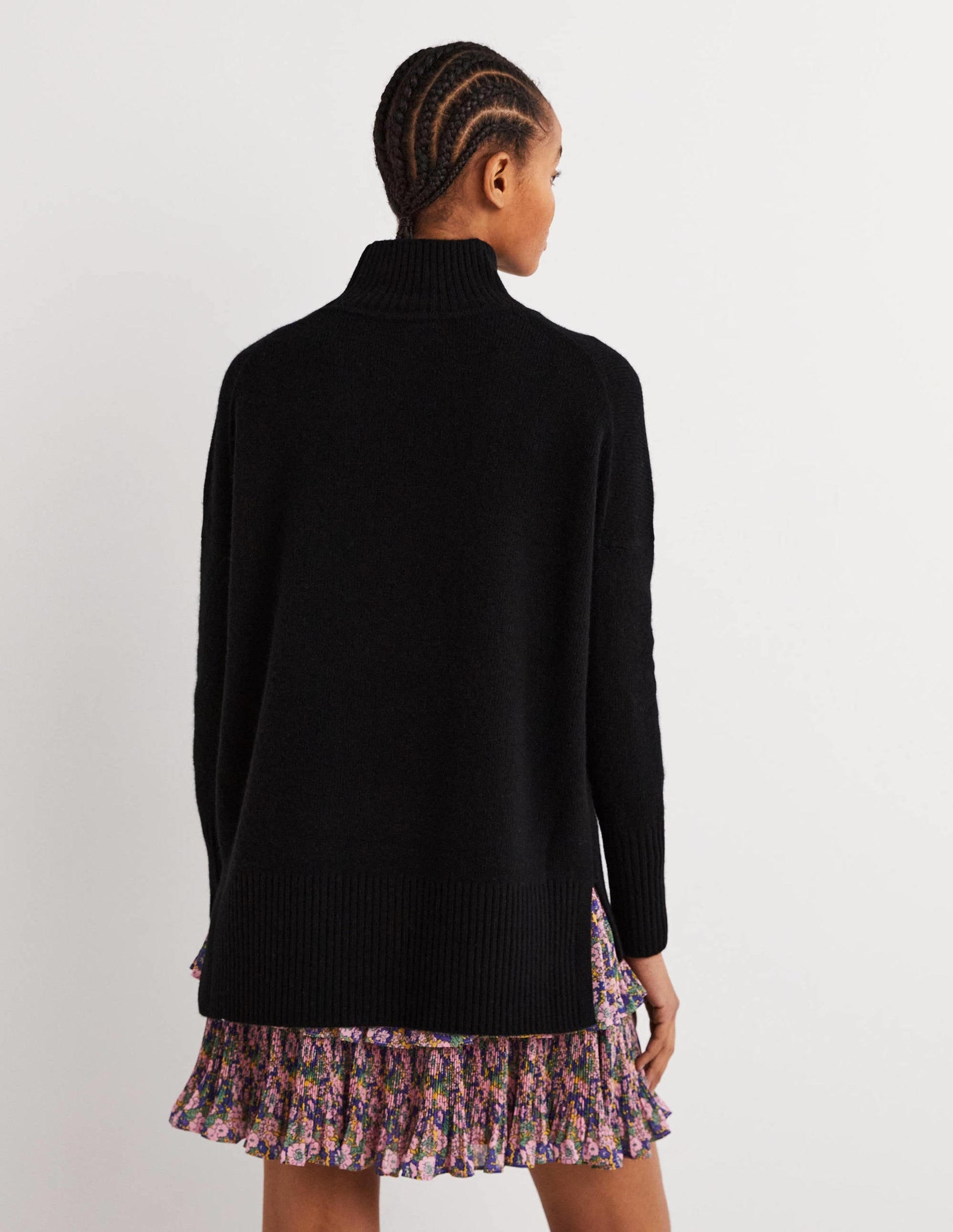 Jessica Oversized Jumper-Black-3