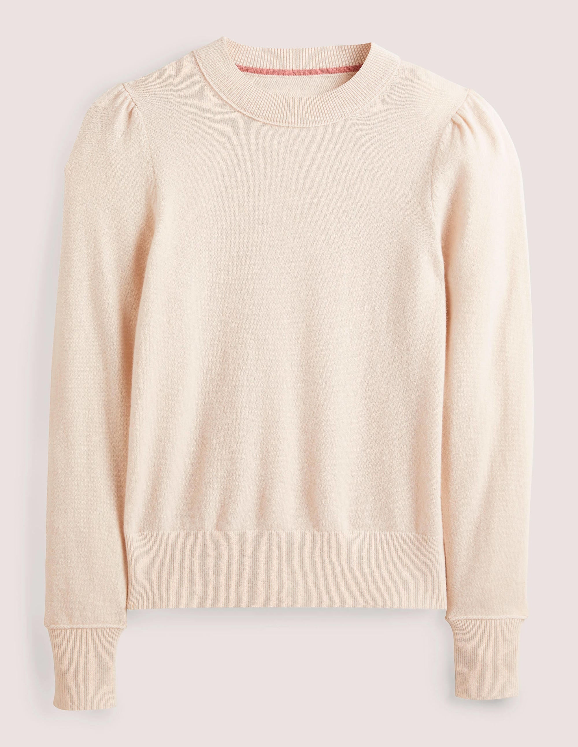 Cashmere Puff Shoulder Jumper-Rope - Image 5