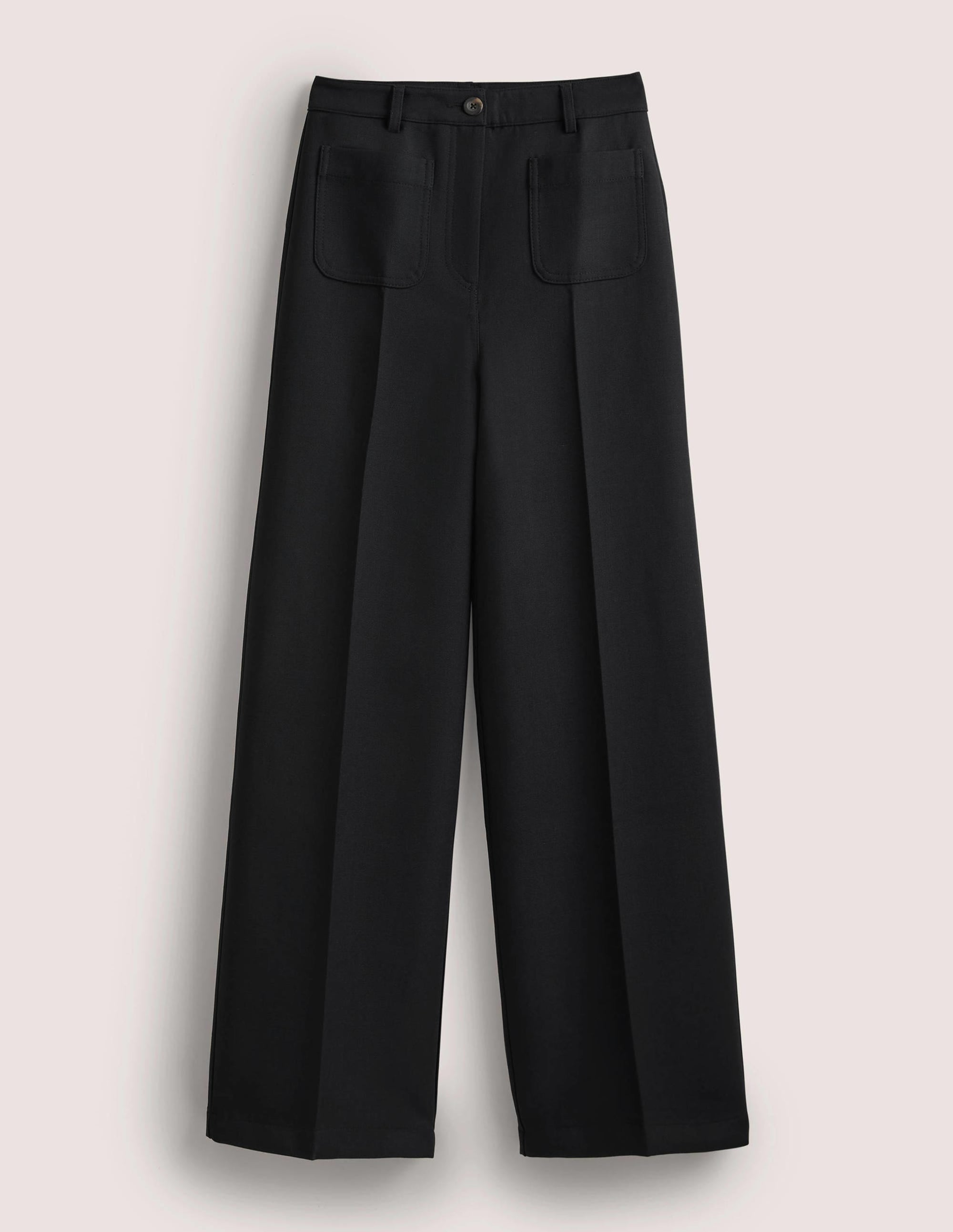 High Rise Wide Leg Trousers-Black - Image 6