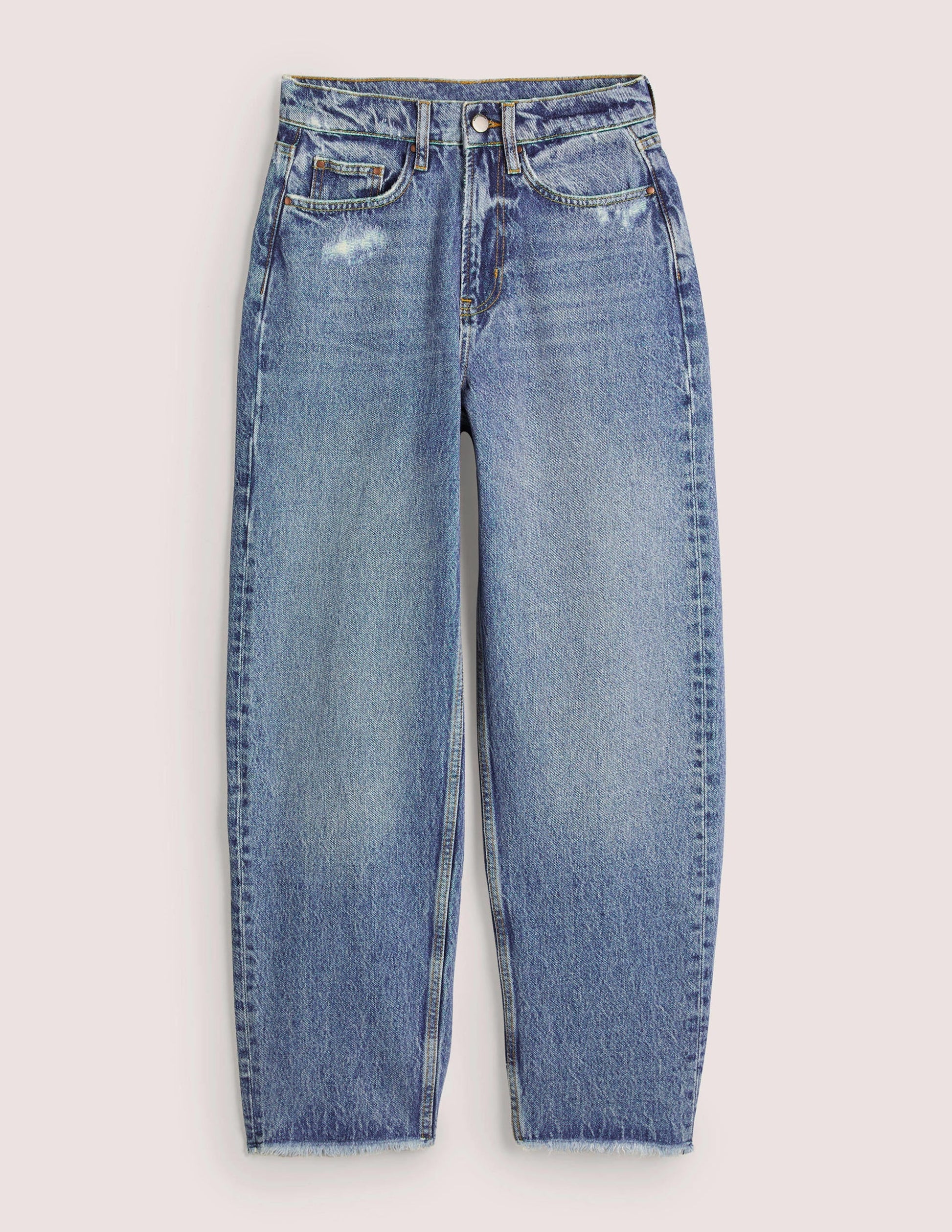 Rigid Straight Jeans-Mid Vintage-6