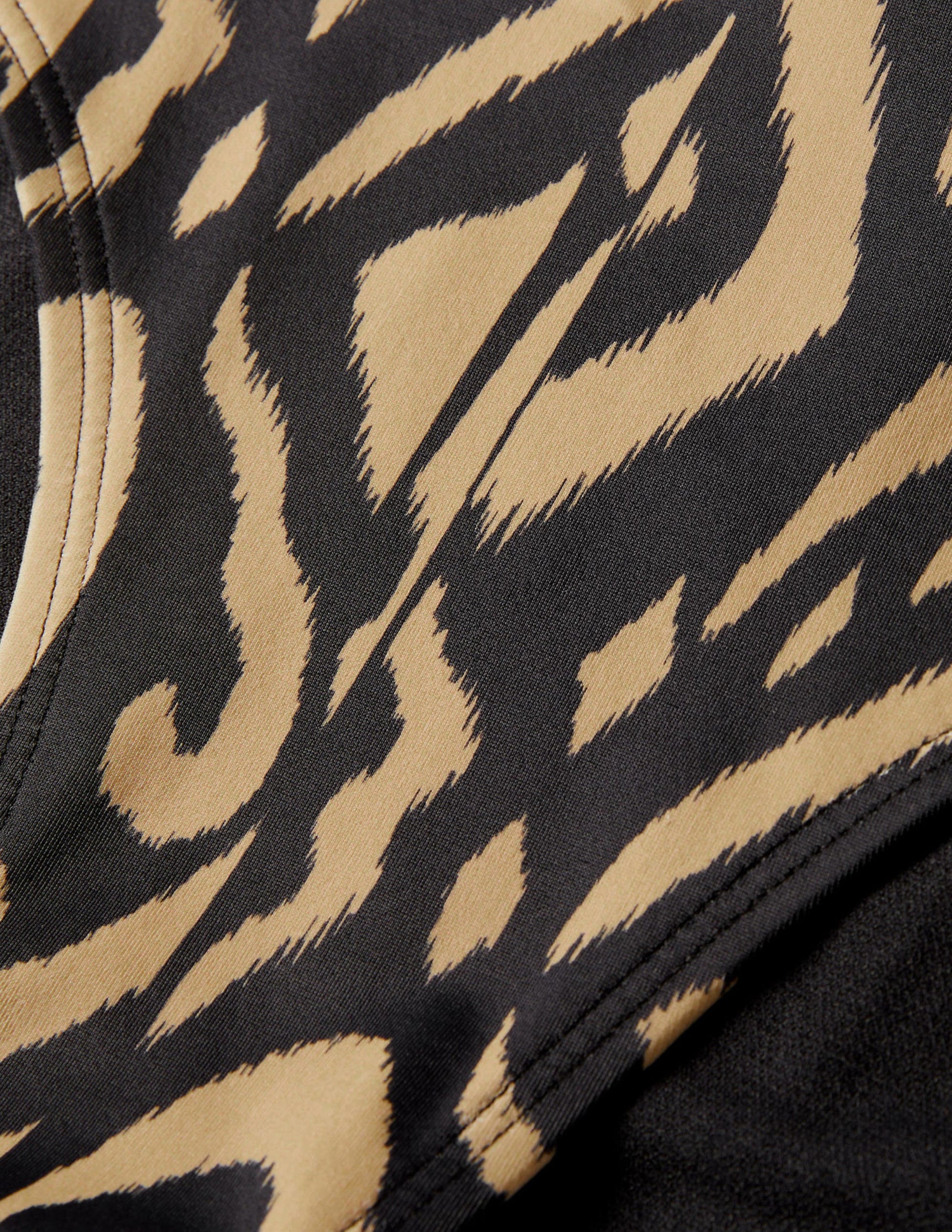 Classic Bikini Bottoms-Nero, Ikat-5