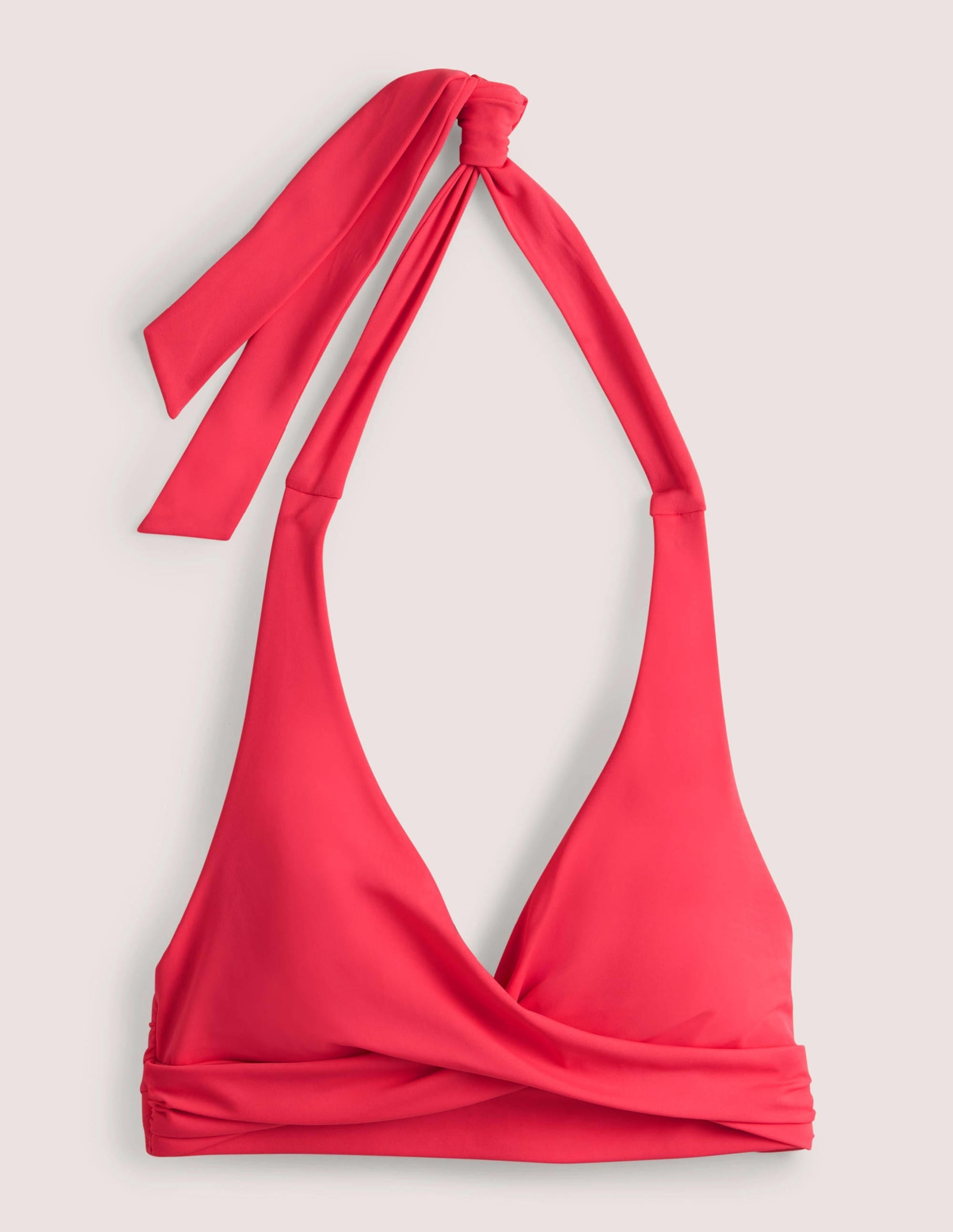 Levanzo Halter Bikini Top-Pink Berry - Image 4
