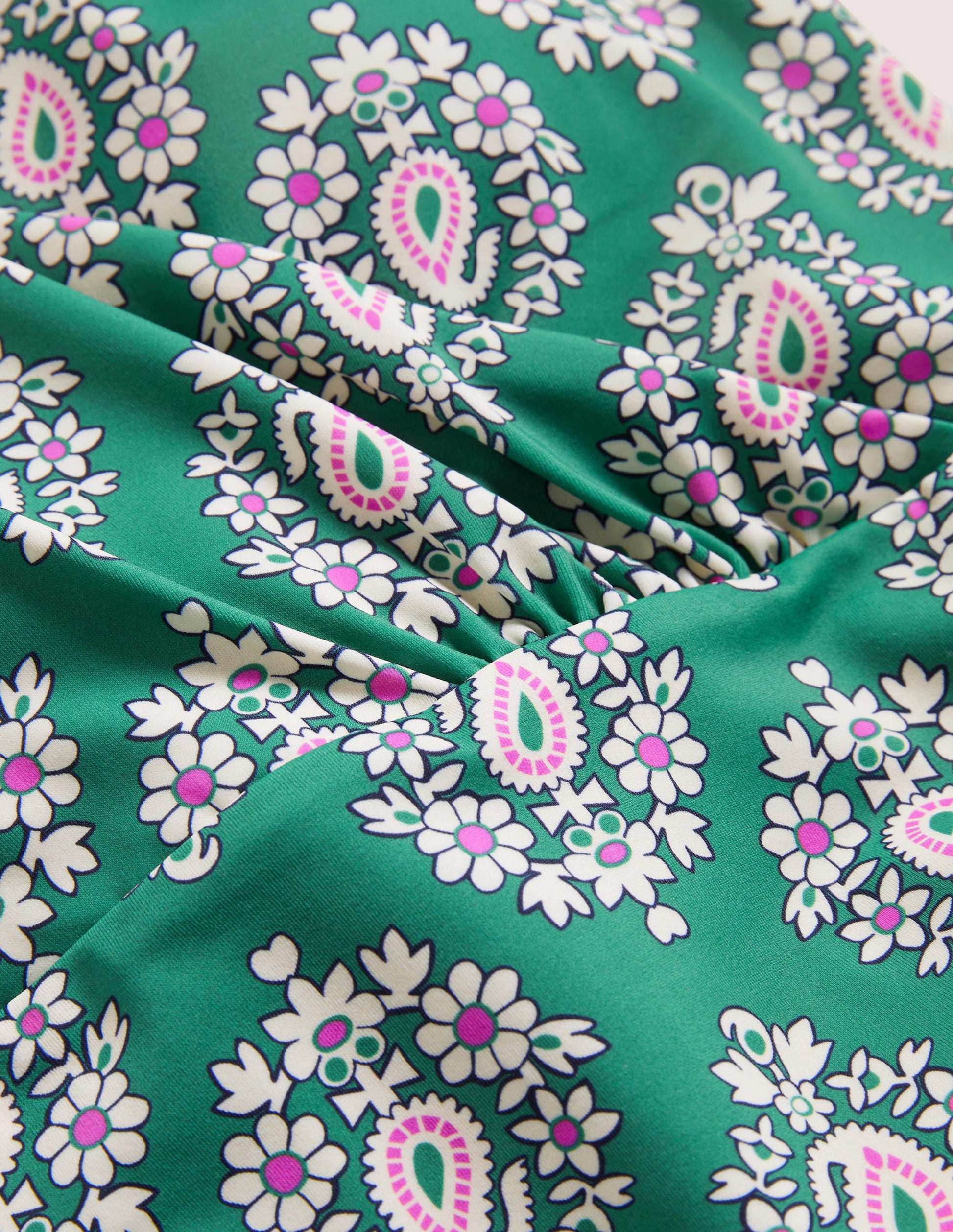 Levanzo Halter Tankini Top-Shady Glade, Opulent Paisley-5