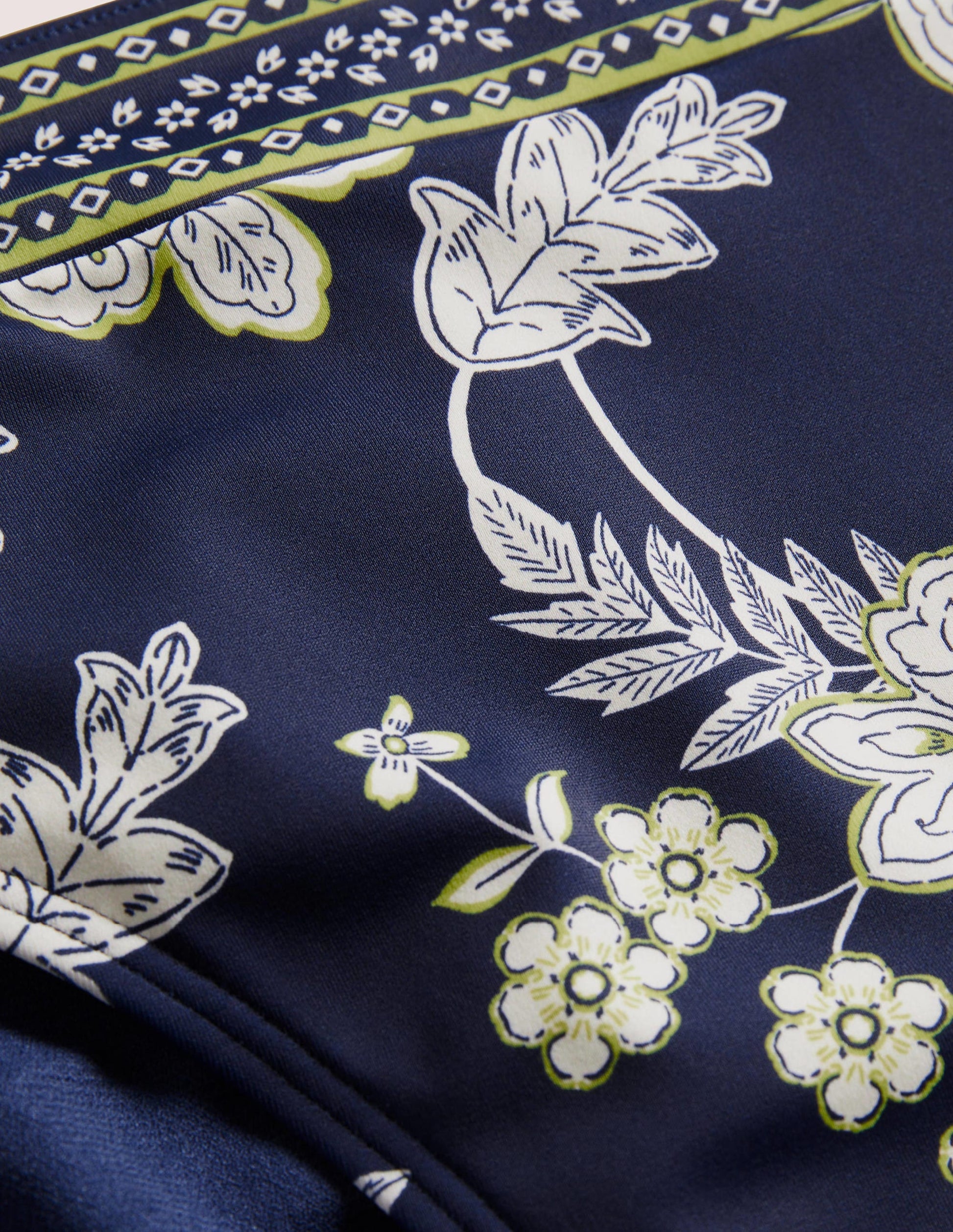 Ithaca Panel Bikini Bottoms-Navy, Chintz Bloom-5