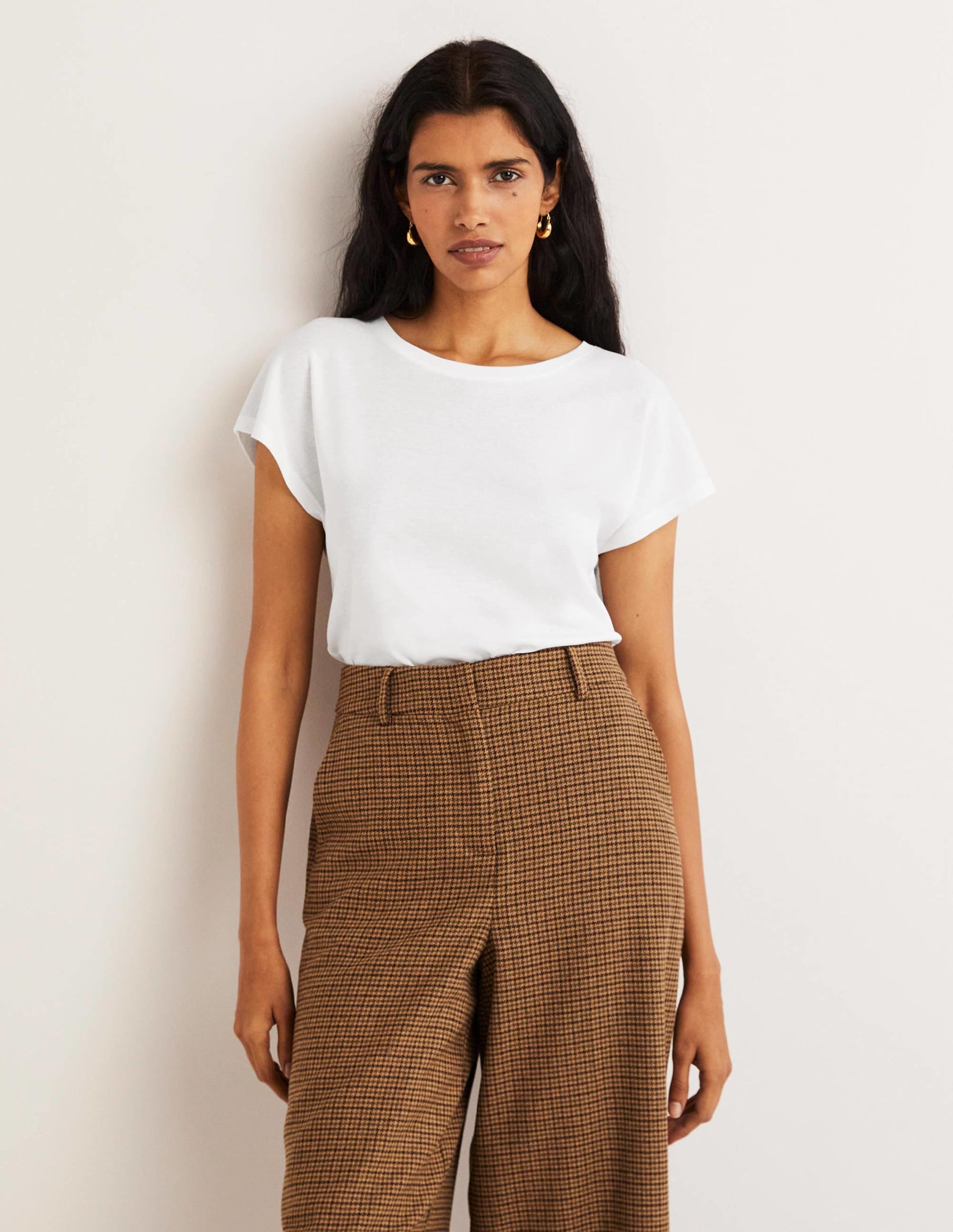 Soft Touch Sleeveless Top-White-1