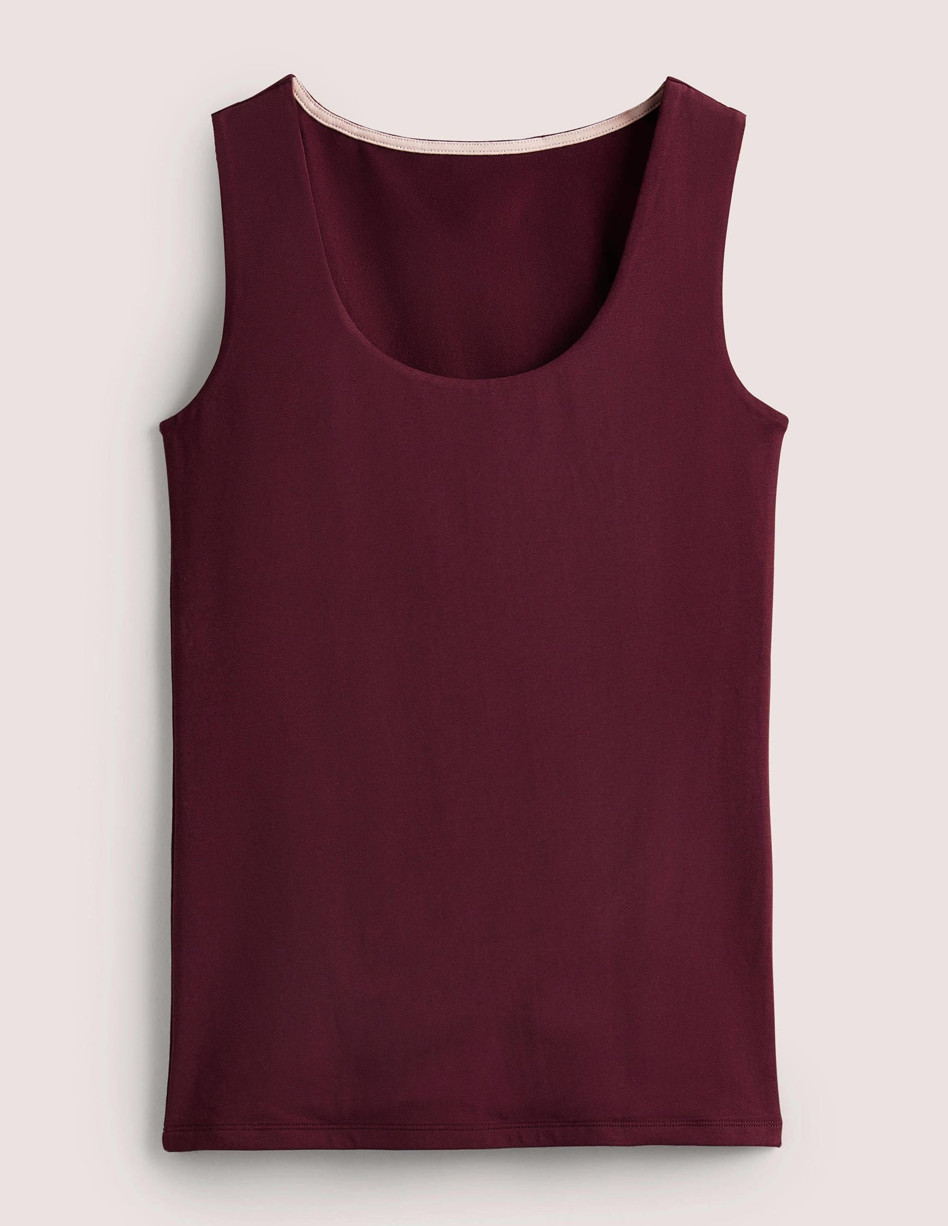 Double Layer Front Vest-Mulled Wine Purple-5