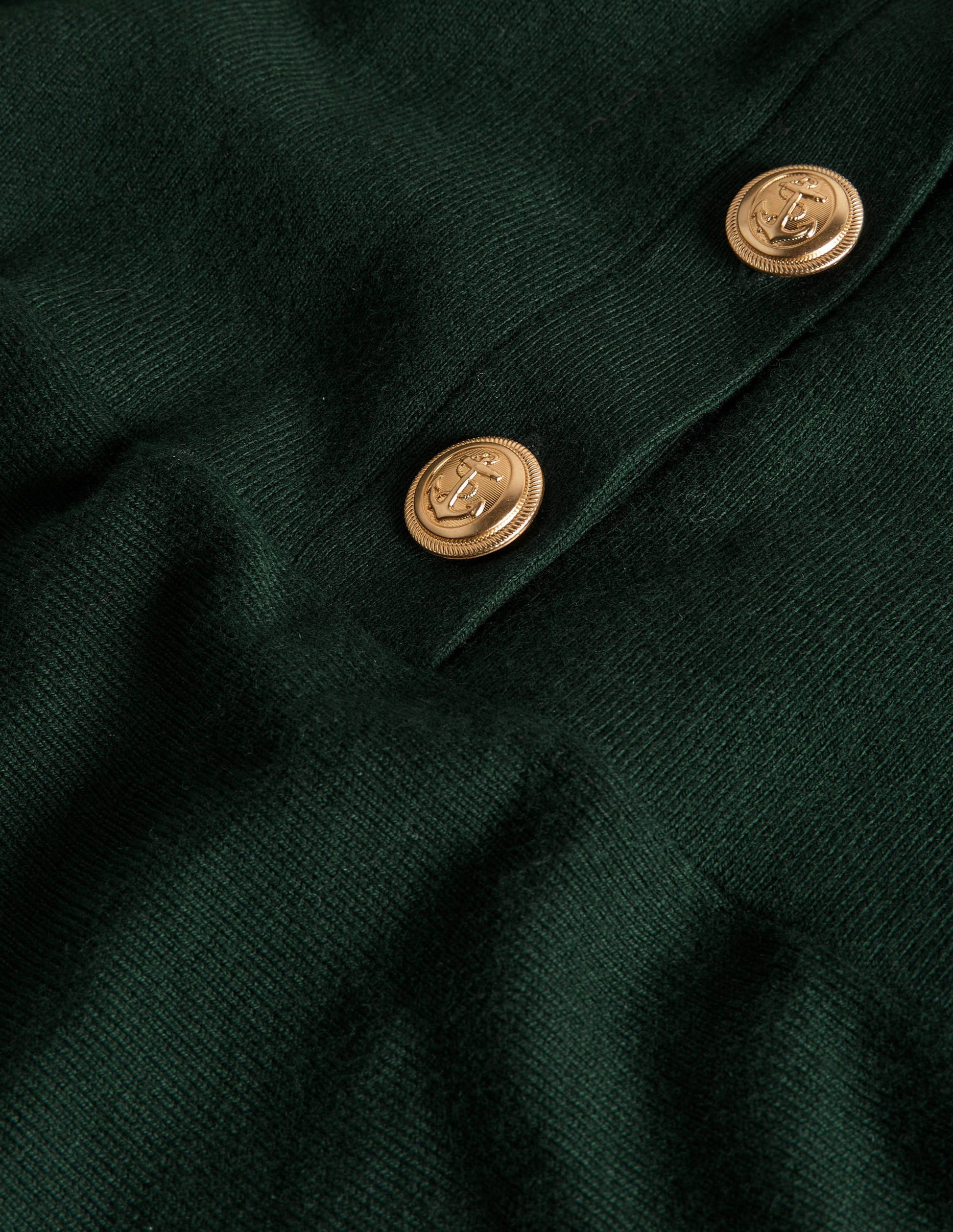 Relaxed Knitted Mini Dress-Cavolo Nero-8