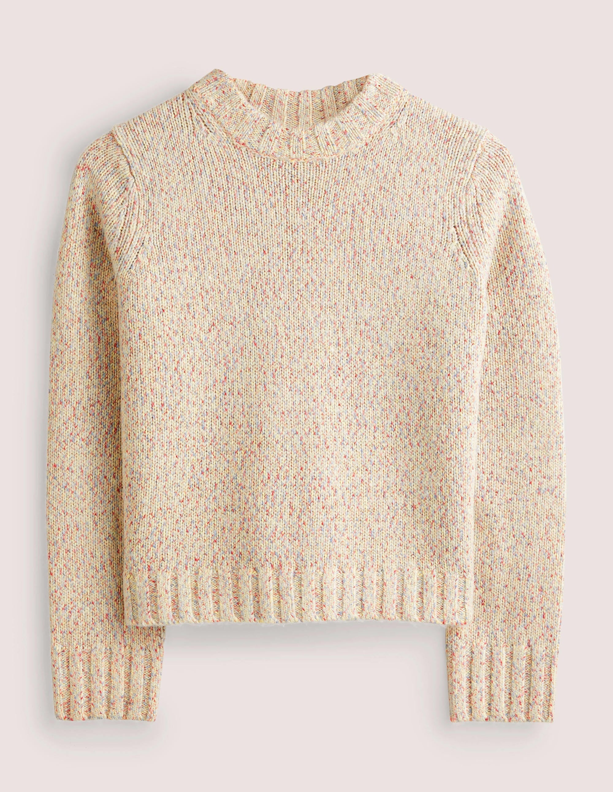 Speckled Fluffy Jumper-Ivory - Image 6