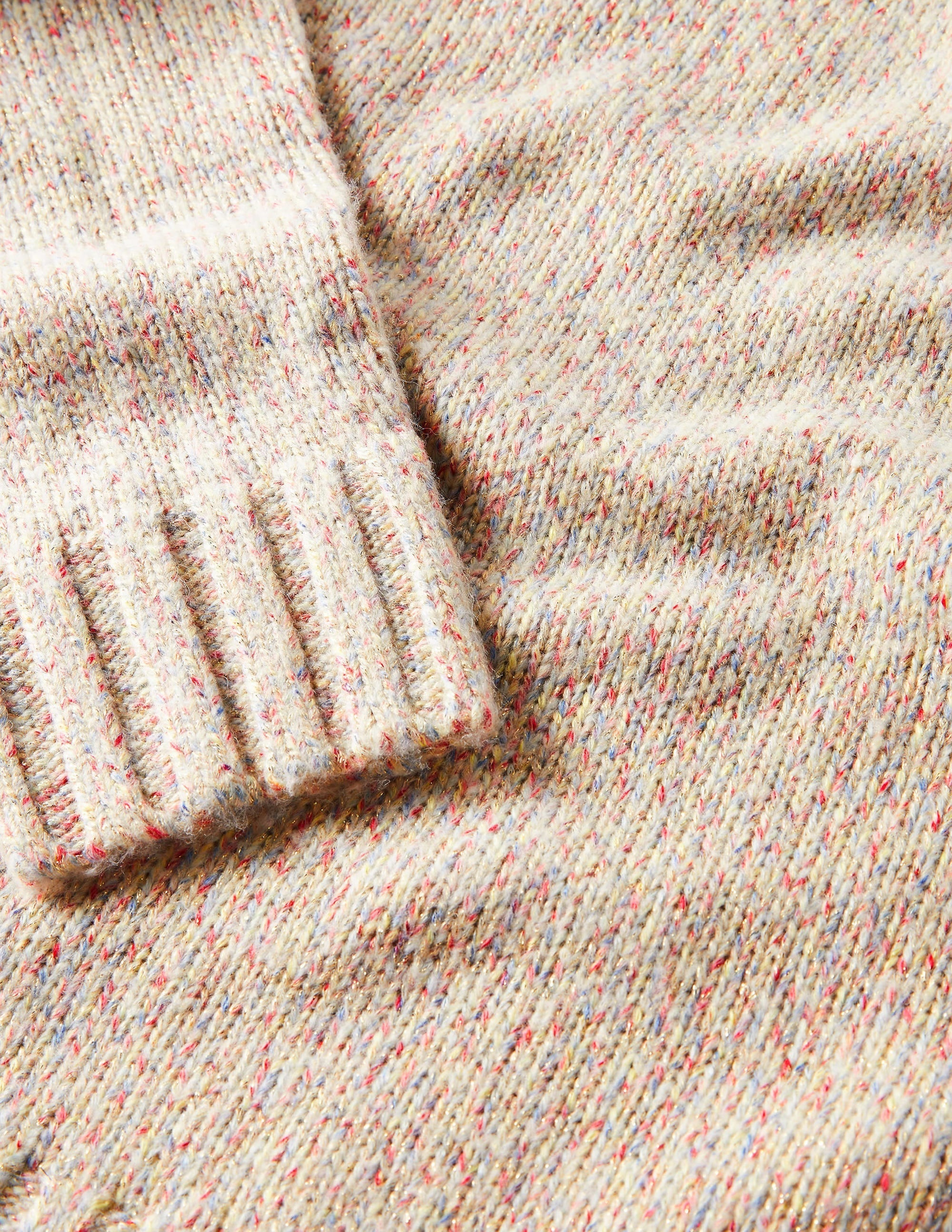 Speckled Fluffy Jumper-Ivory - Image 7
