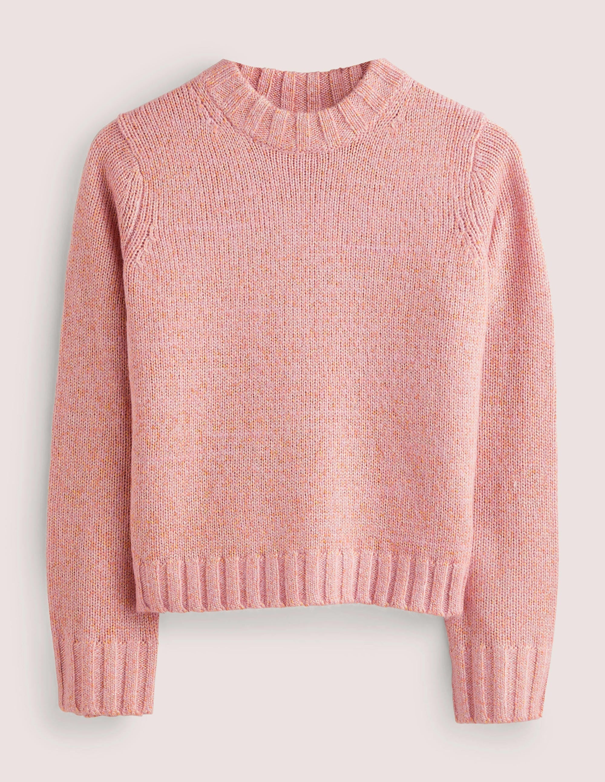Speckled Fluffy Jumper-Pink Frosting - Image 6