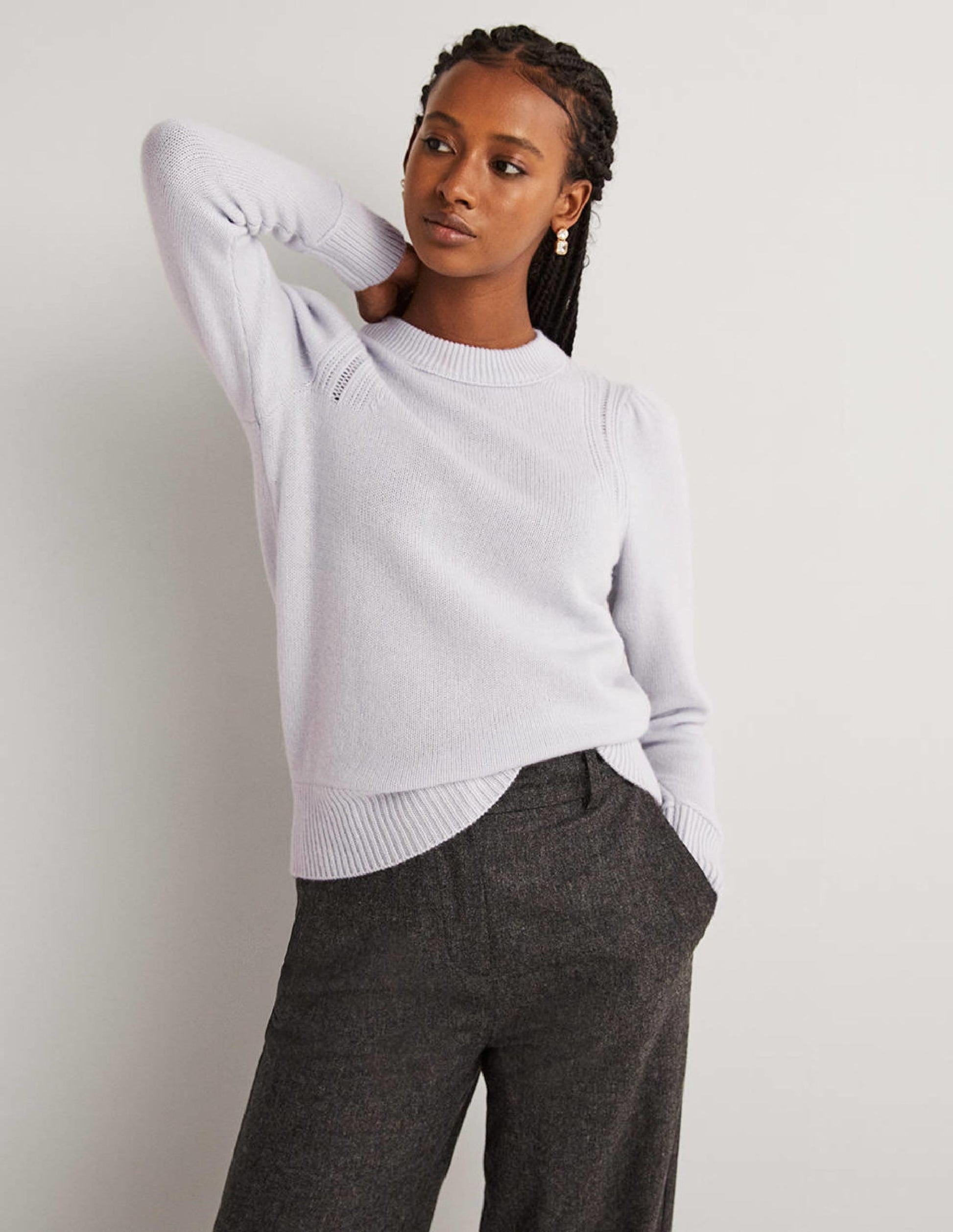 Lofty Cashmere Jumper-Skylight Blue-1