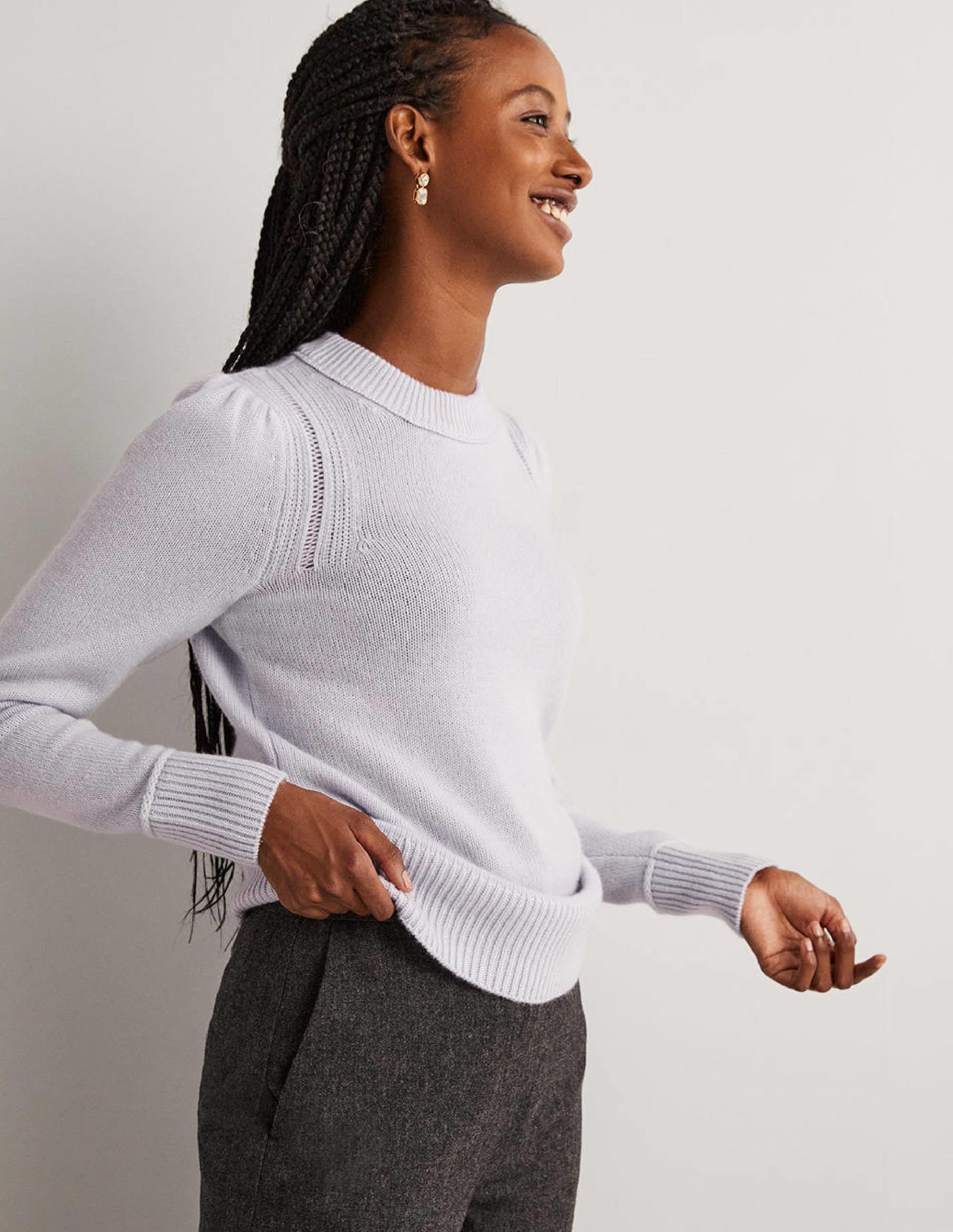 Lofty Cashmere Jumper-Skylight Blue-4