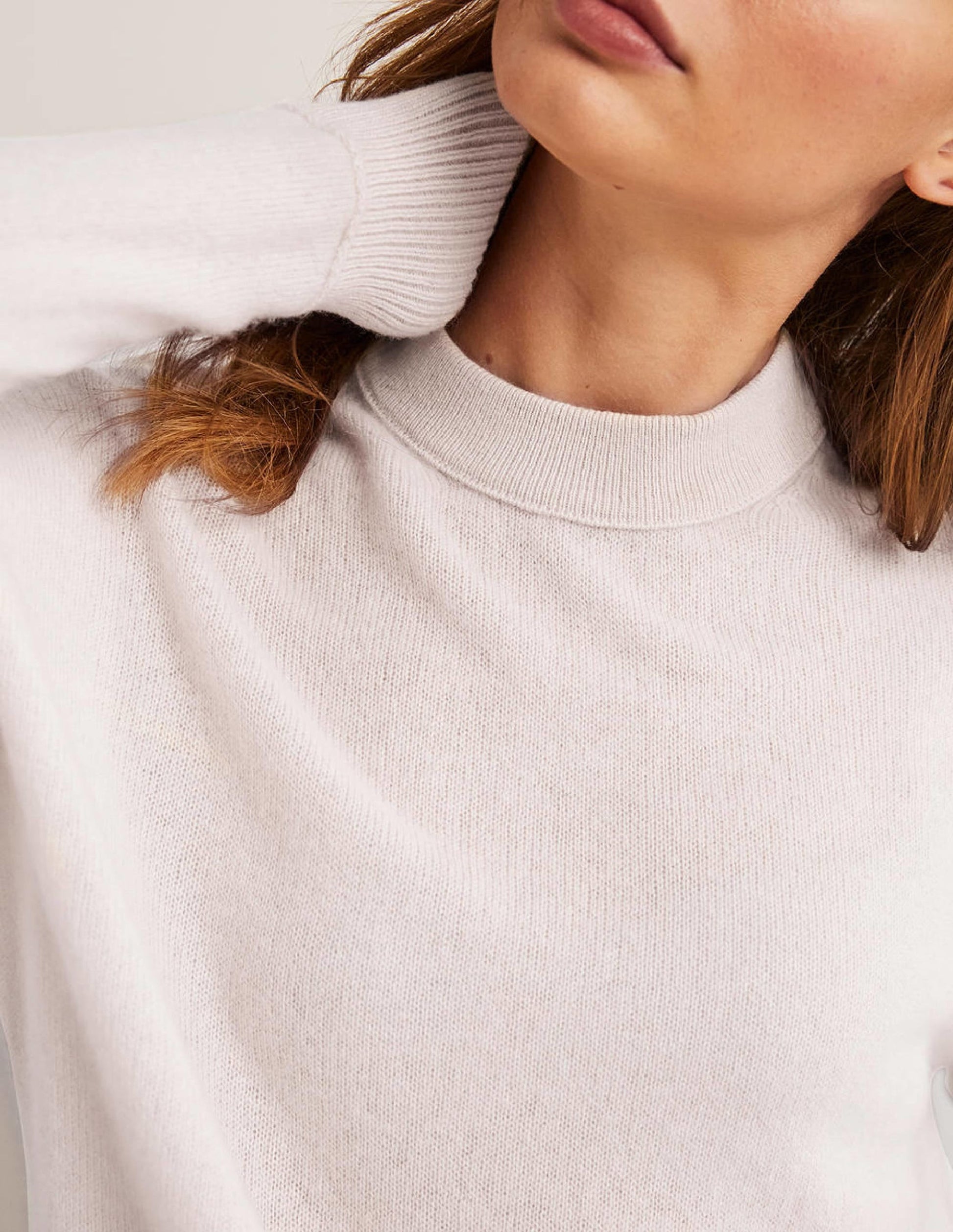 Cashmere Boyfriend Crew Jumper-Rope-2