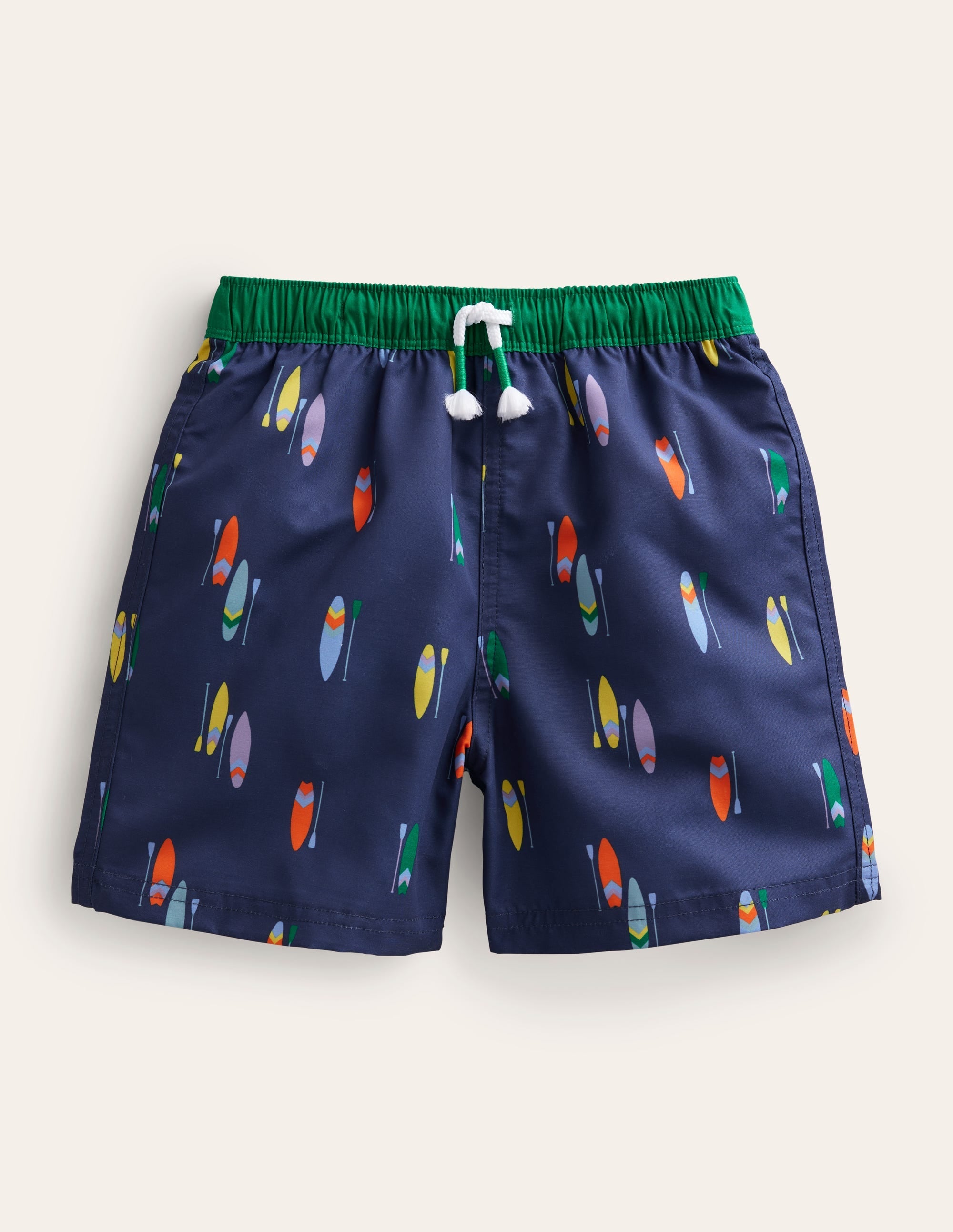 Swim Shorts-College Navy Paddle Board - Image 1