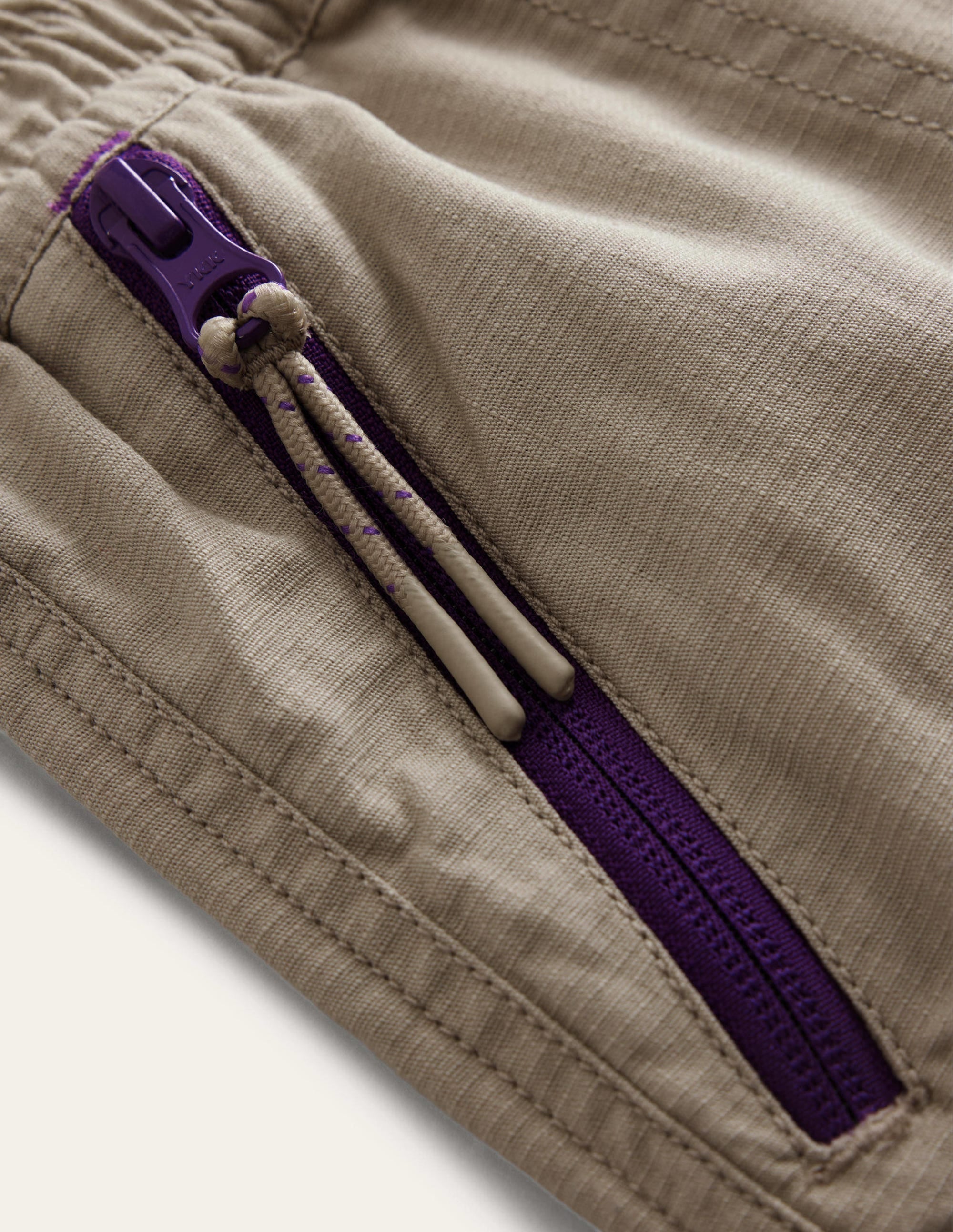 Utility Ripstop Shorts-Stone - Image 3