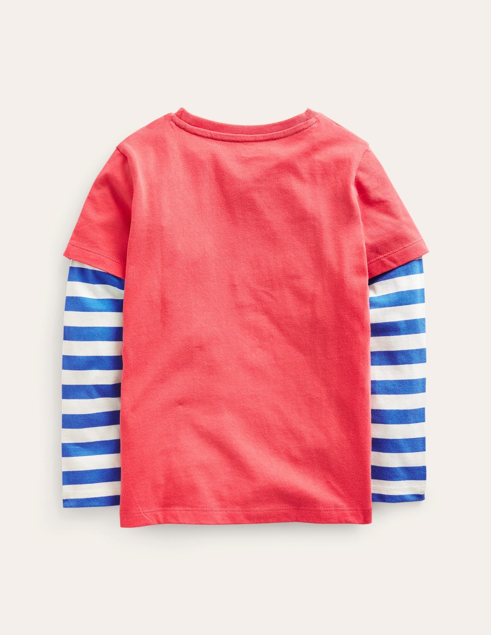 Bouclé Mock Sleeve T-shirt-Jam Digger-2
