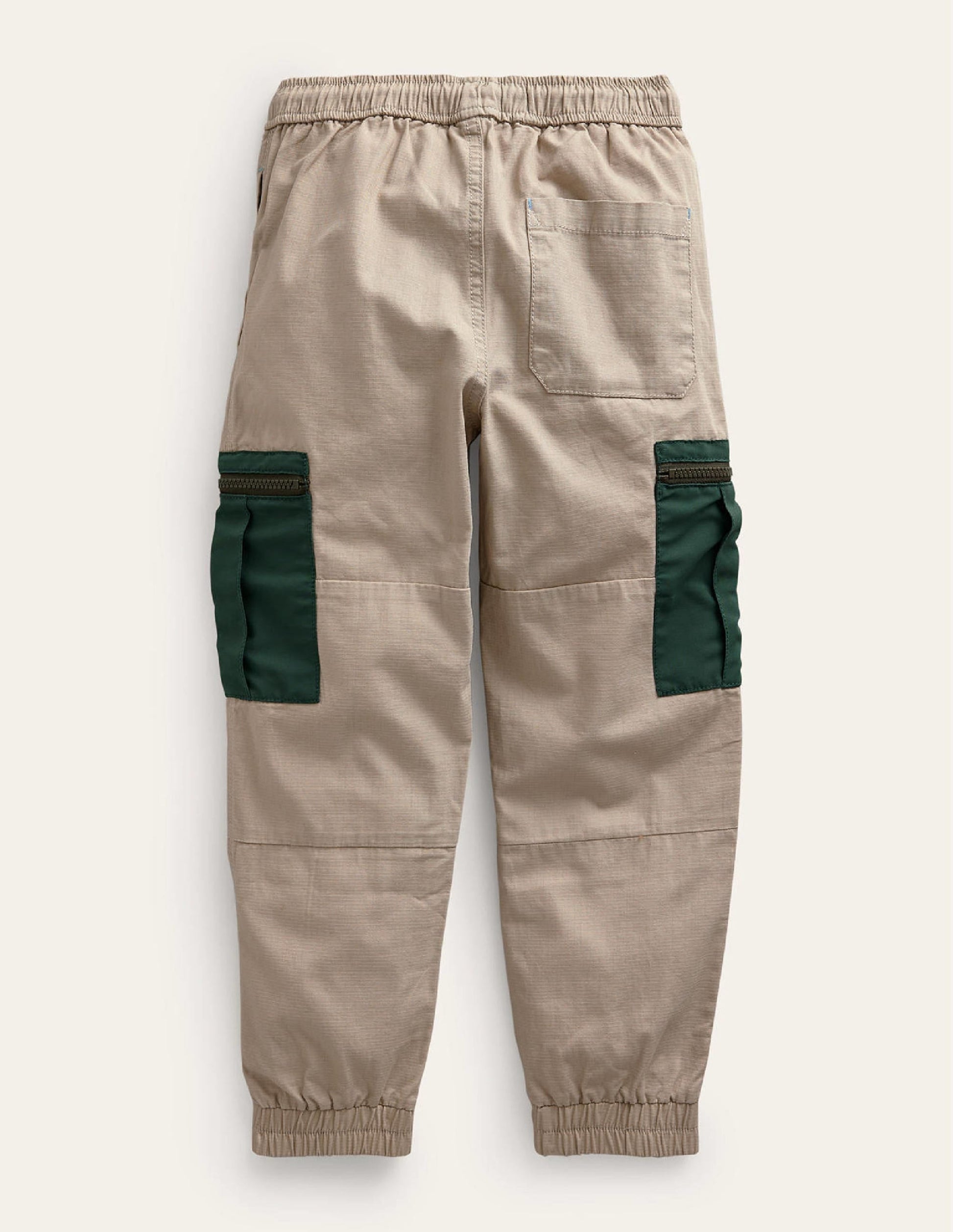 Ripstop Cargo Trousers-Stone-2