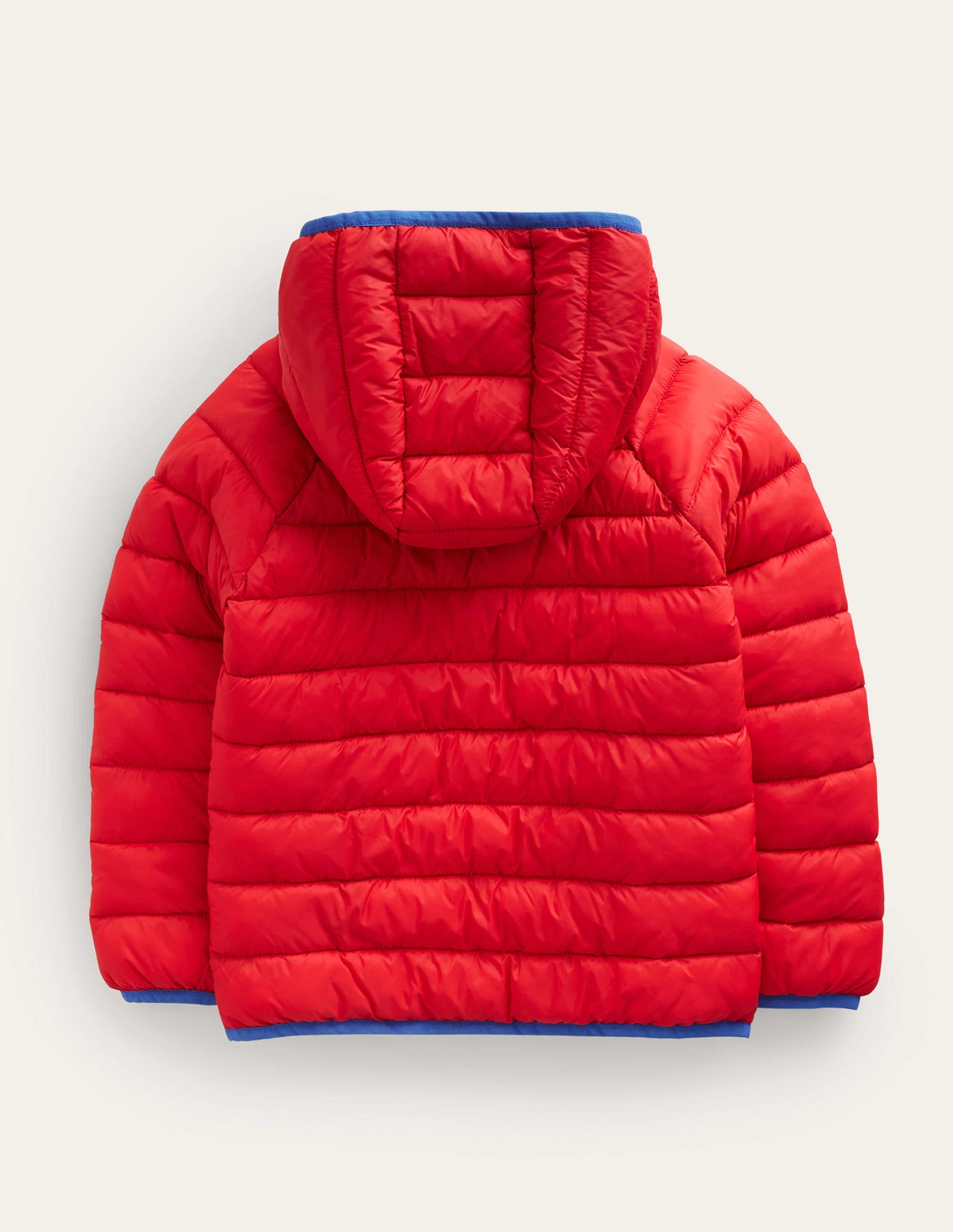 Pack-away Padded Jacket-Rockabilly Red - Image 2