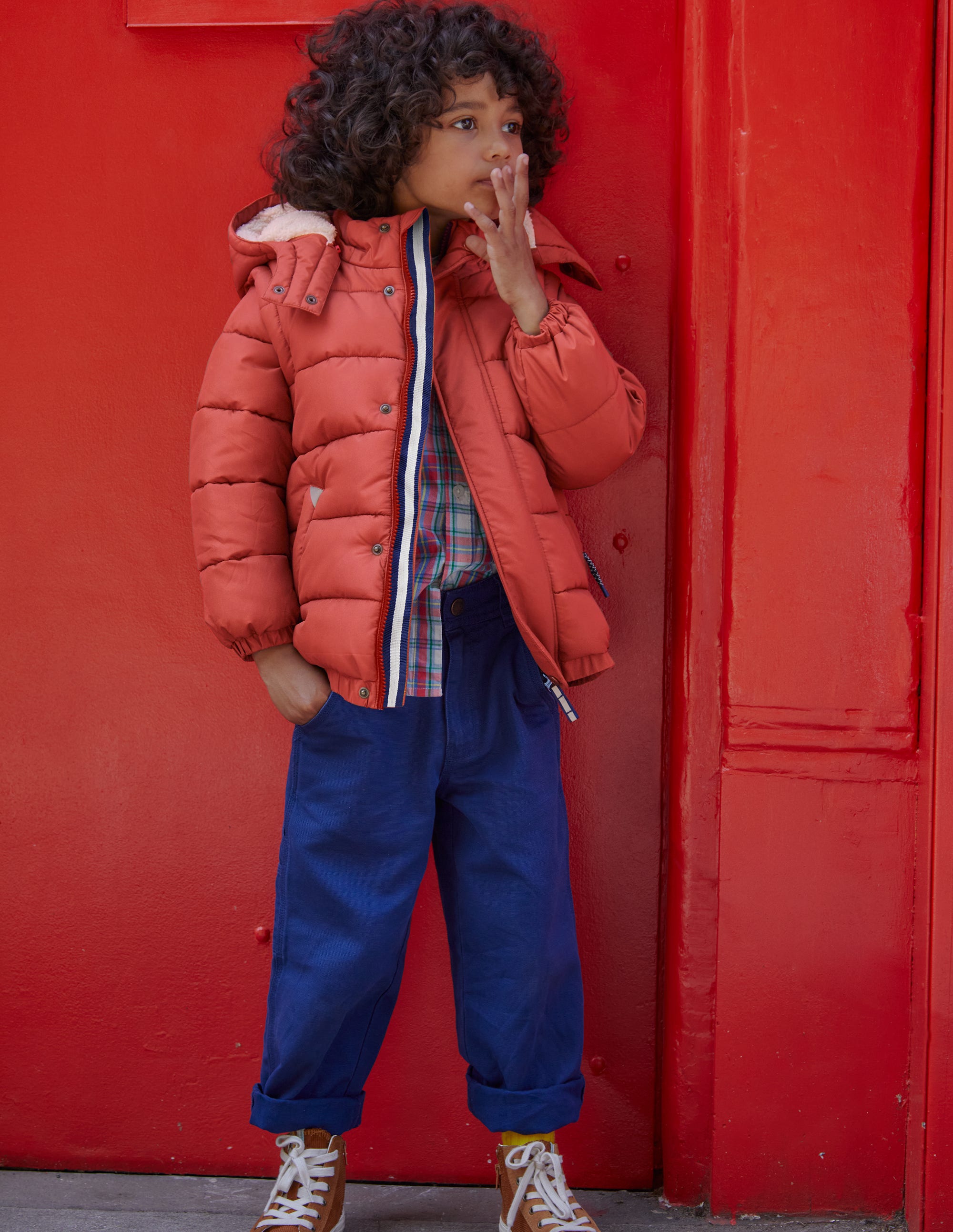 2-in-1 Padded Coat-Roasted Chestnut Brown - Image 6