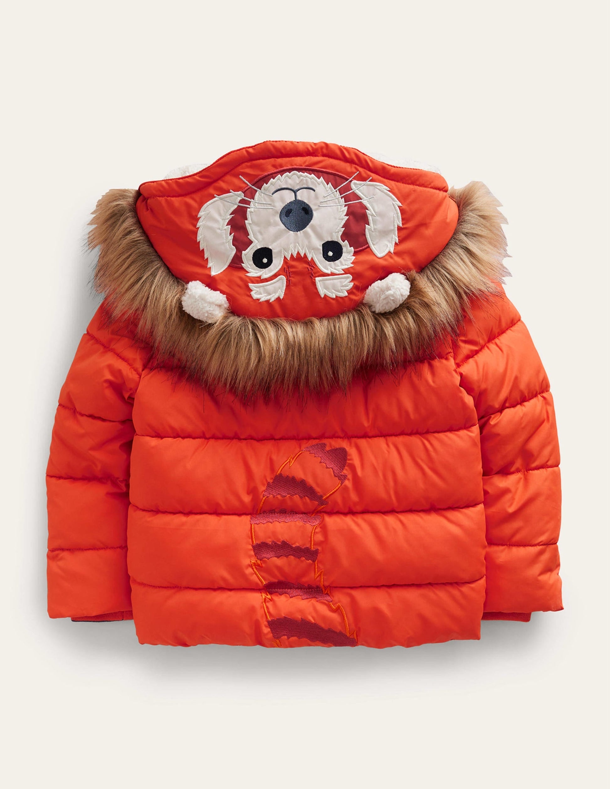Fun Padded Jacket-Autumn Maple Orange-2