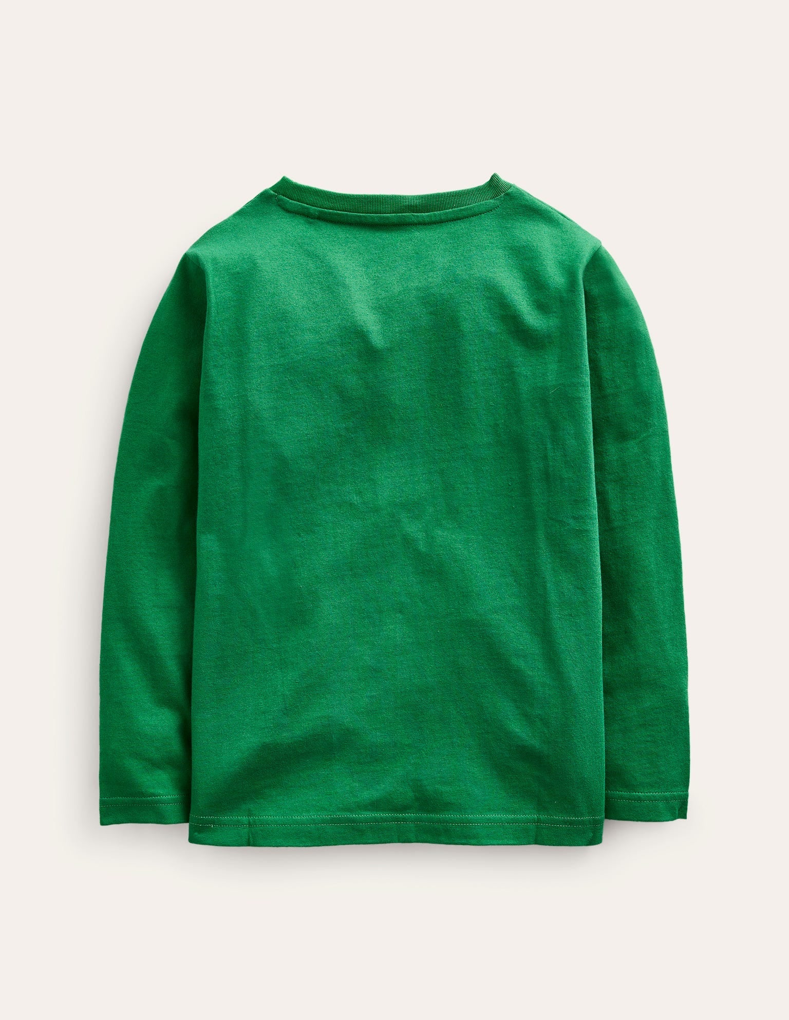 Cross Stitch Dino T-shirt-Deep Green Dinosaur - Image 2