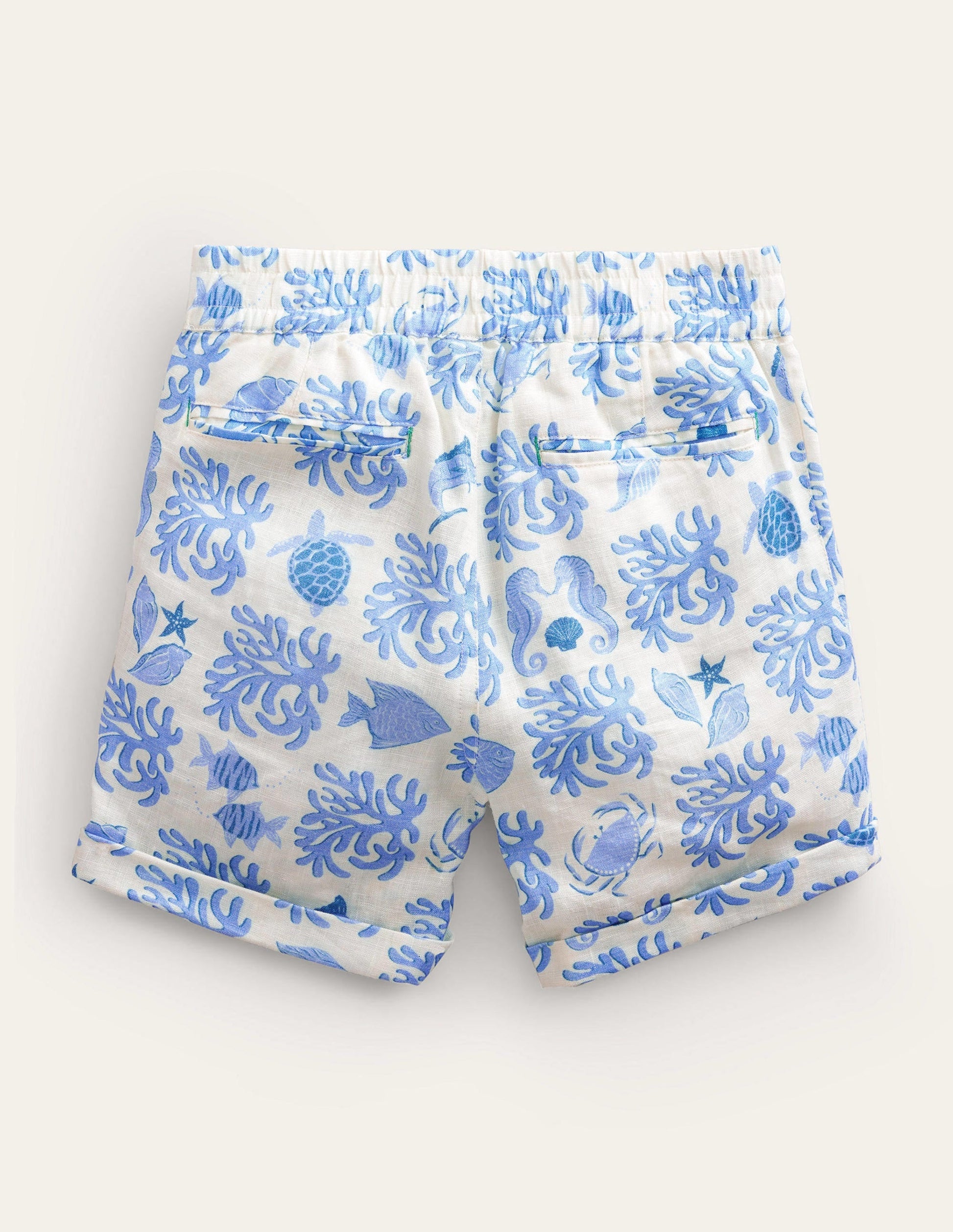 Smart Roll-Up Shorts-Provence Lagoon-2