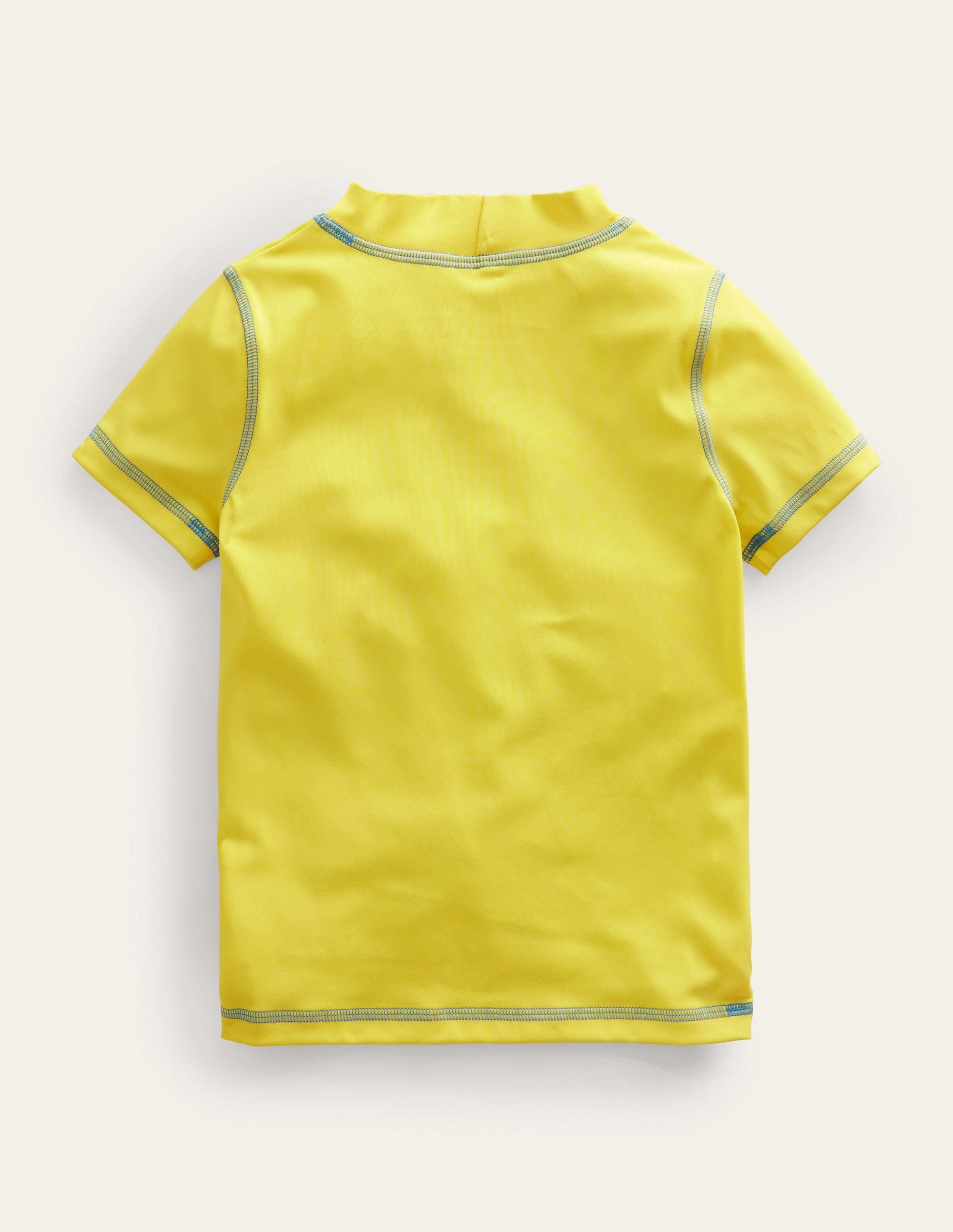 Short Sleeve Rash Vest-Gooseberry Yellow - Image 2