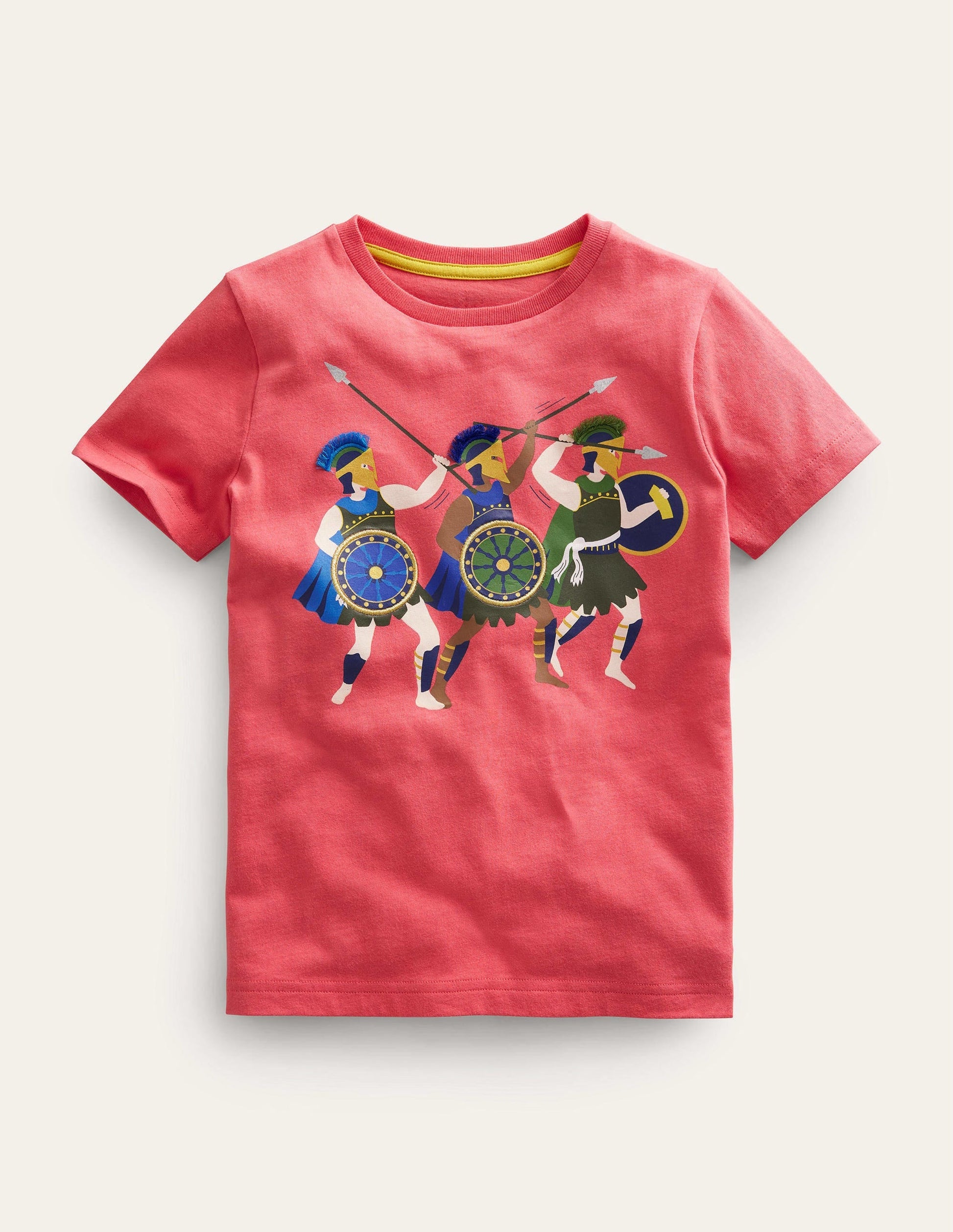 Warrior T-shirt-Jam Red-1