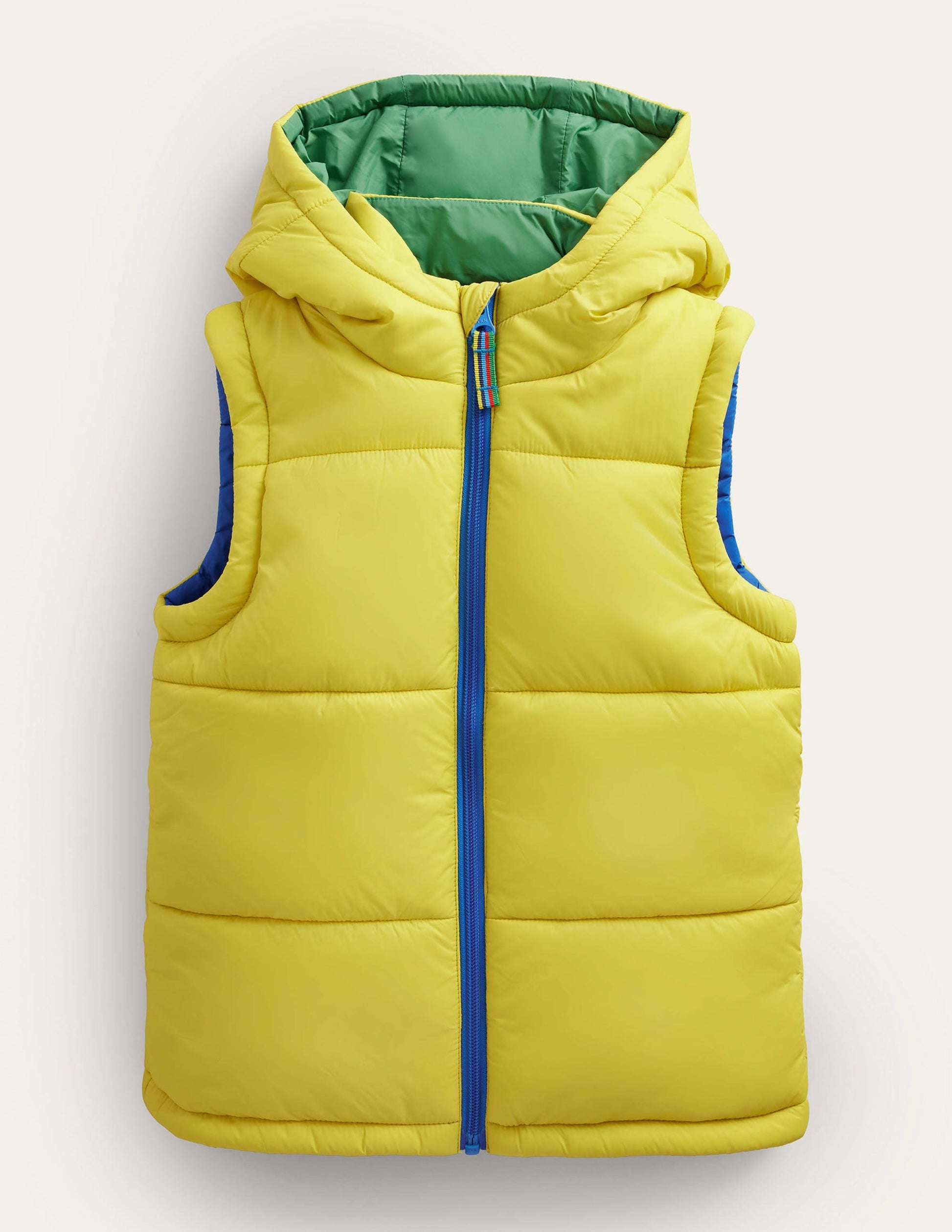Padded Gilet-Sweetcorn Yellow-1