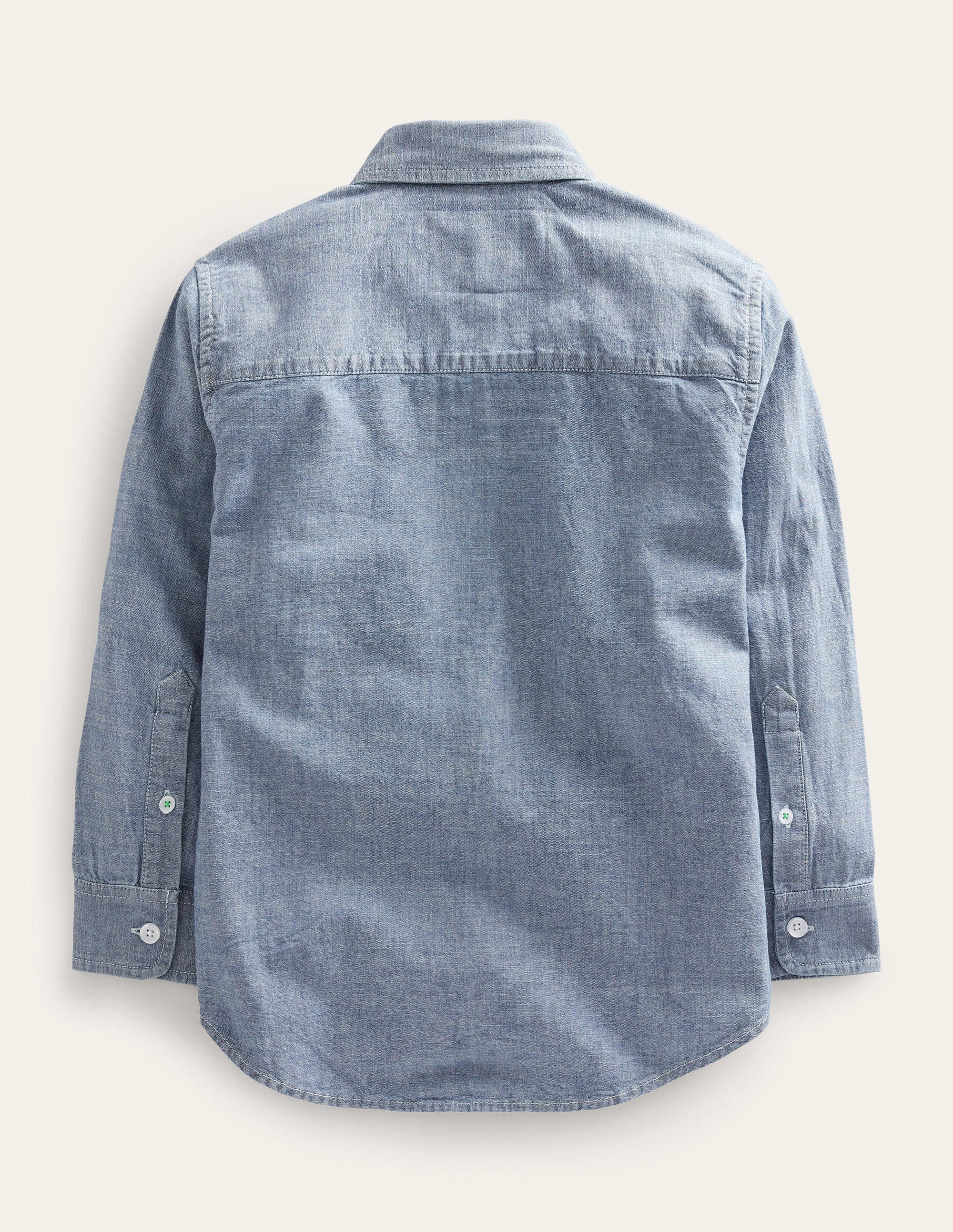 Chambray Shirt-Light Chambray - Image 2