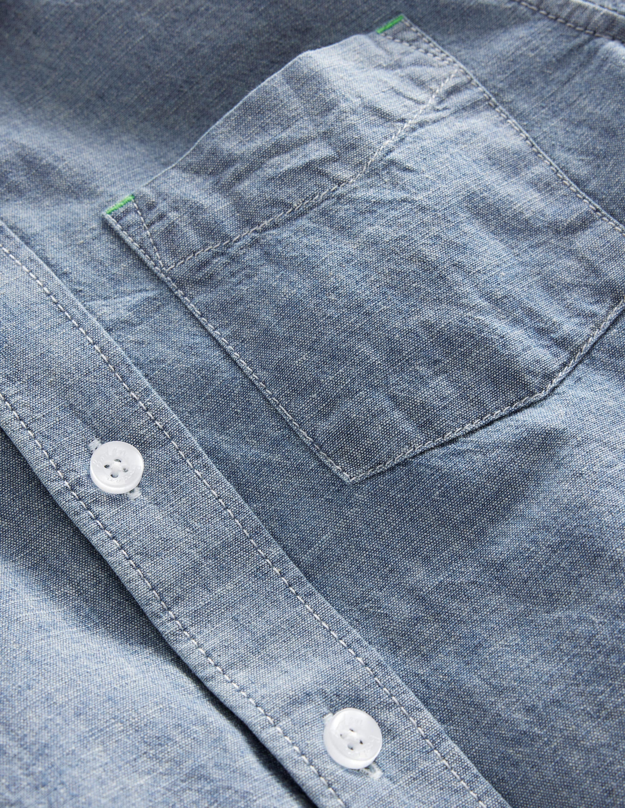 Chambray Shirt-Light Chambray - Image 3