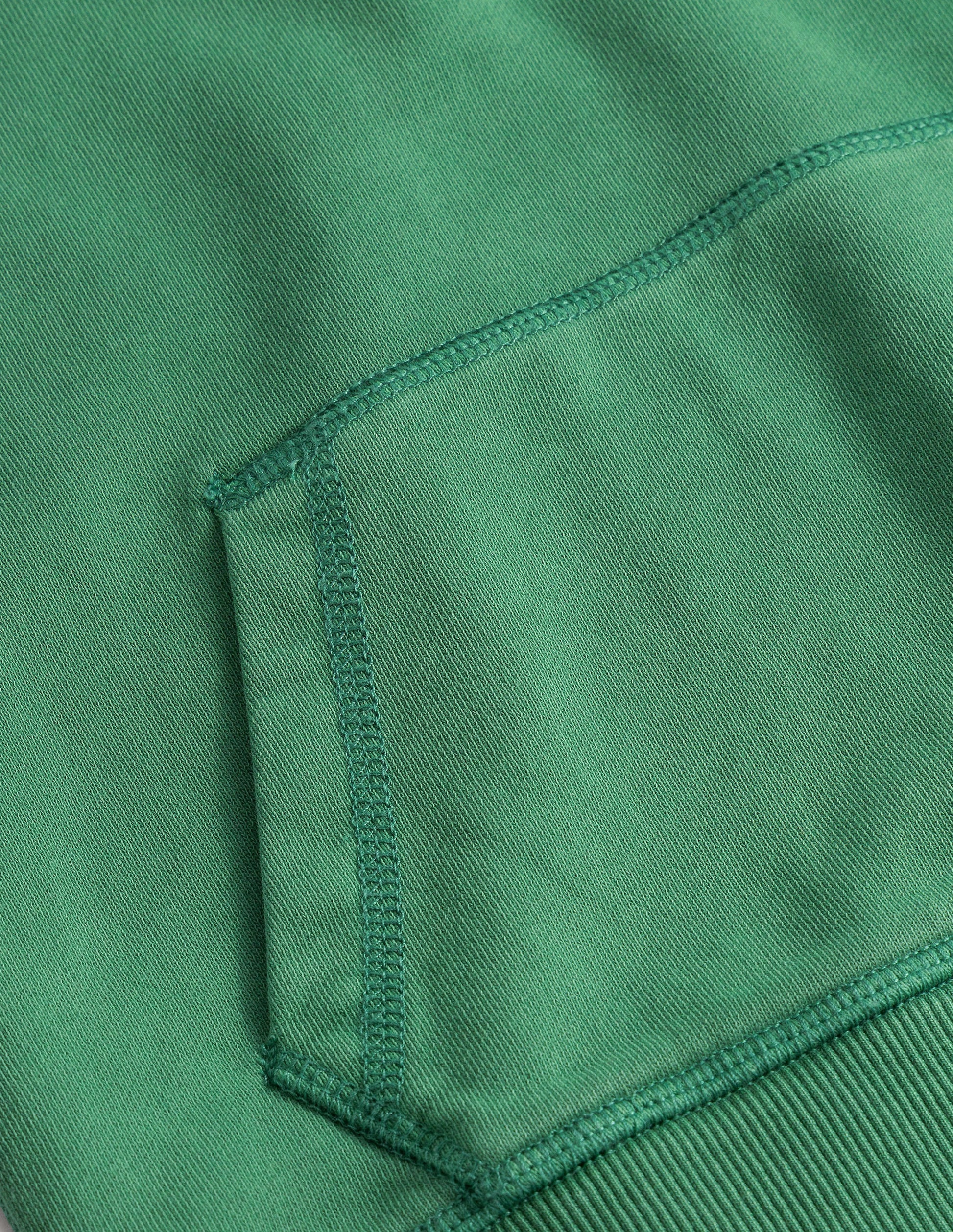 Garment Dye Hoodie-Deep Grass Green-3
