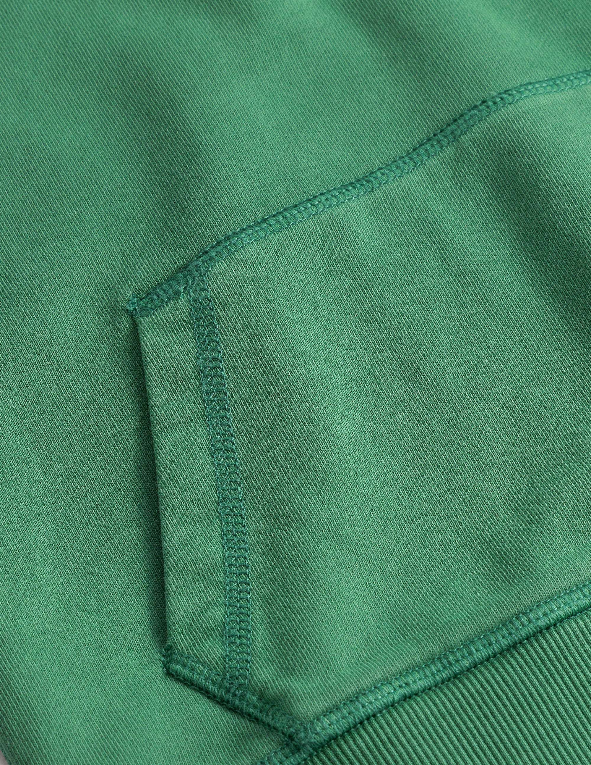 Garment Dye Hoodie-Deep Grass Green - Image 3