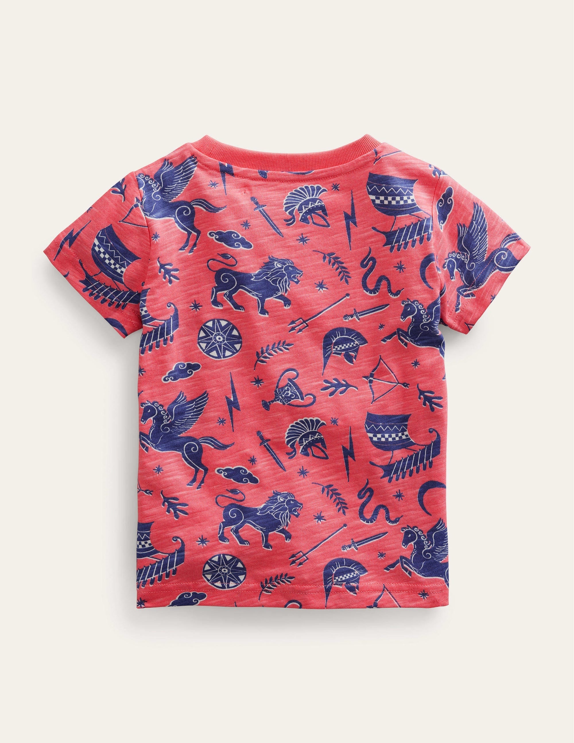 All-over Printed T-Shirt-French Pink - Image 2