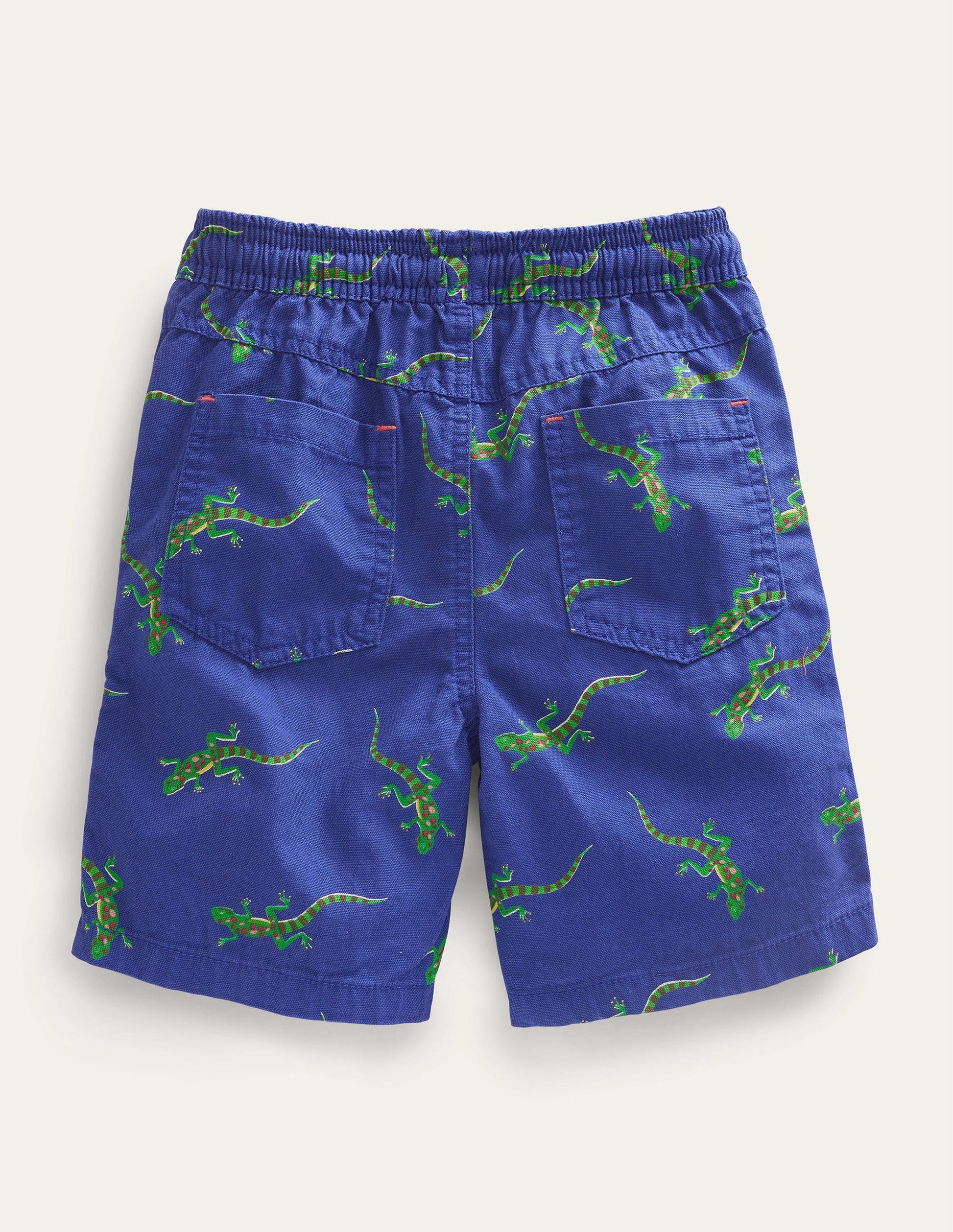 Pull-on Drawstring Shorts-Starboard Lizard-2