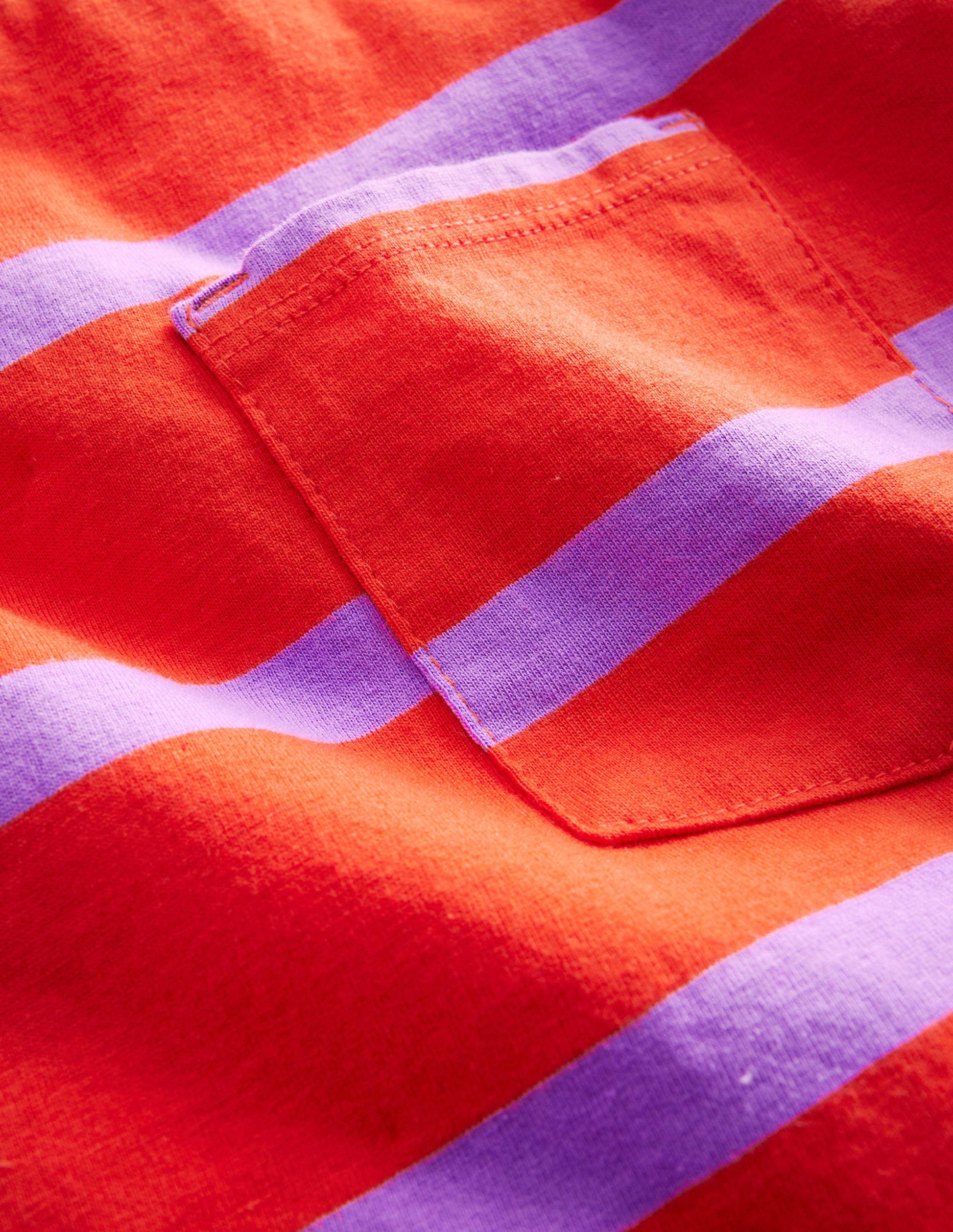 Relaxed T-shirt-Mandarin Orange/ Lupin-3