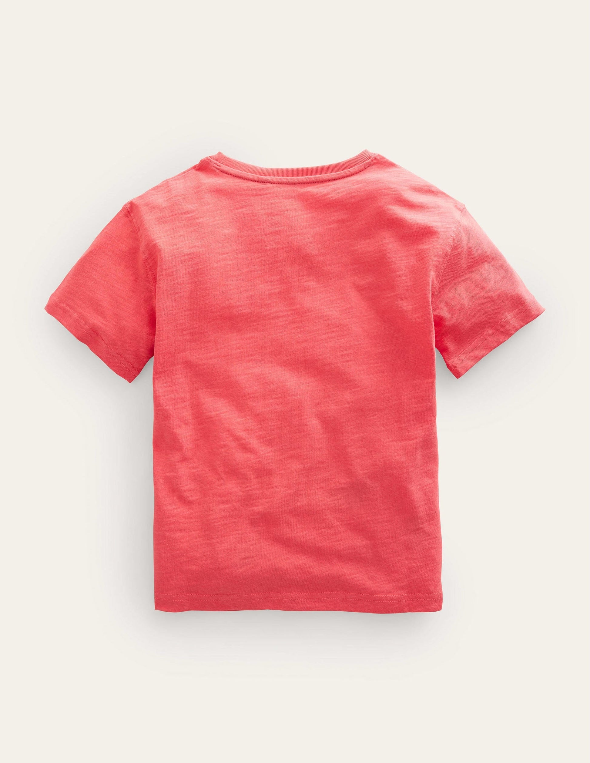 Printed Humour T-shirt-Jam Red Shark-2