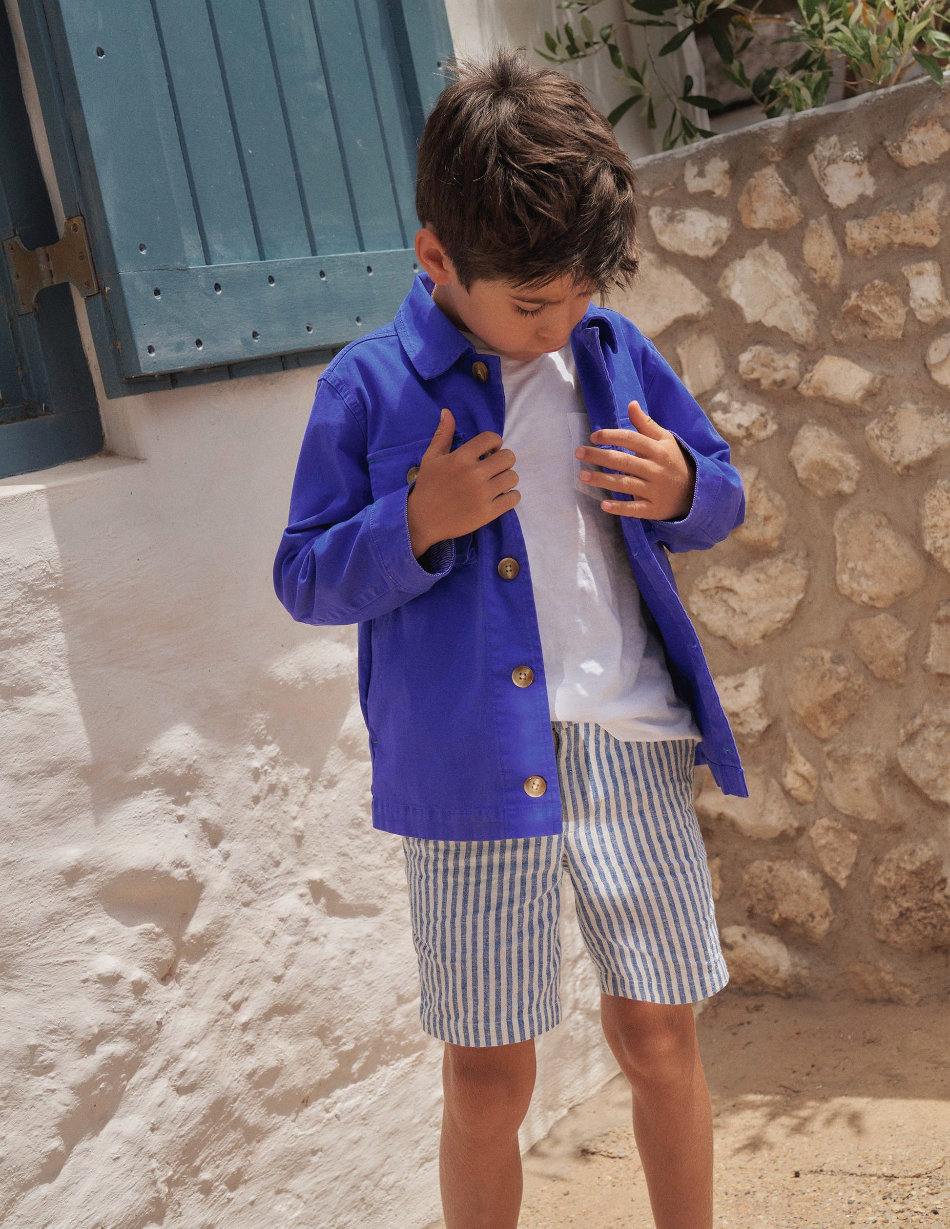 Utility Jacket-Blue-4