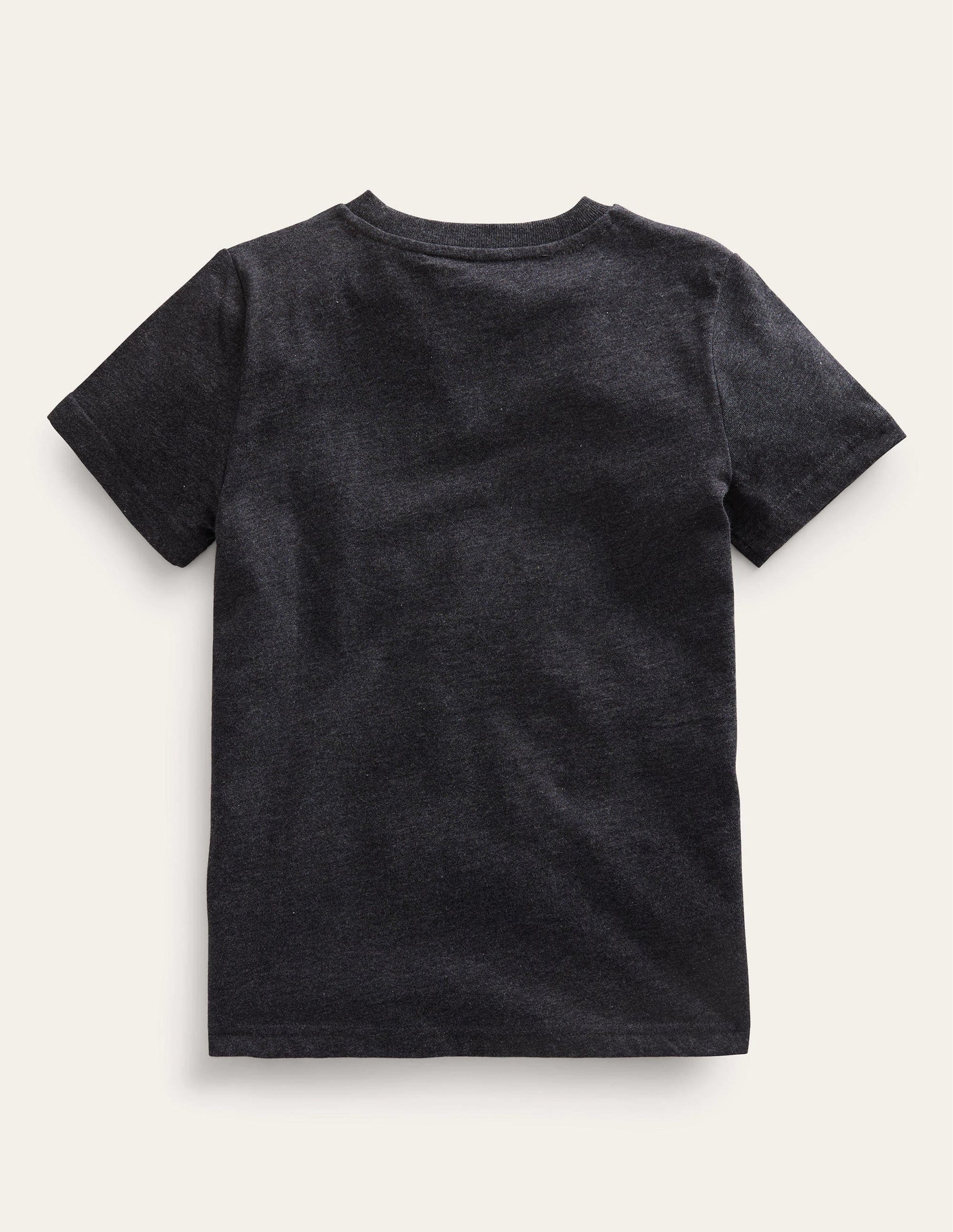 GITD Printed T-shirt-Grey-2