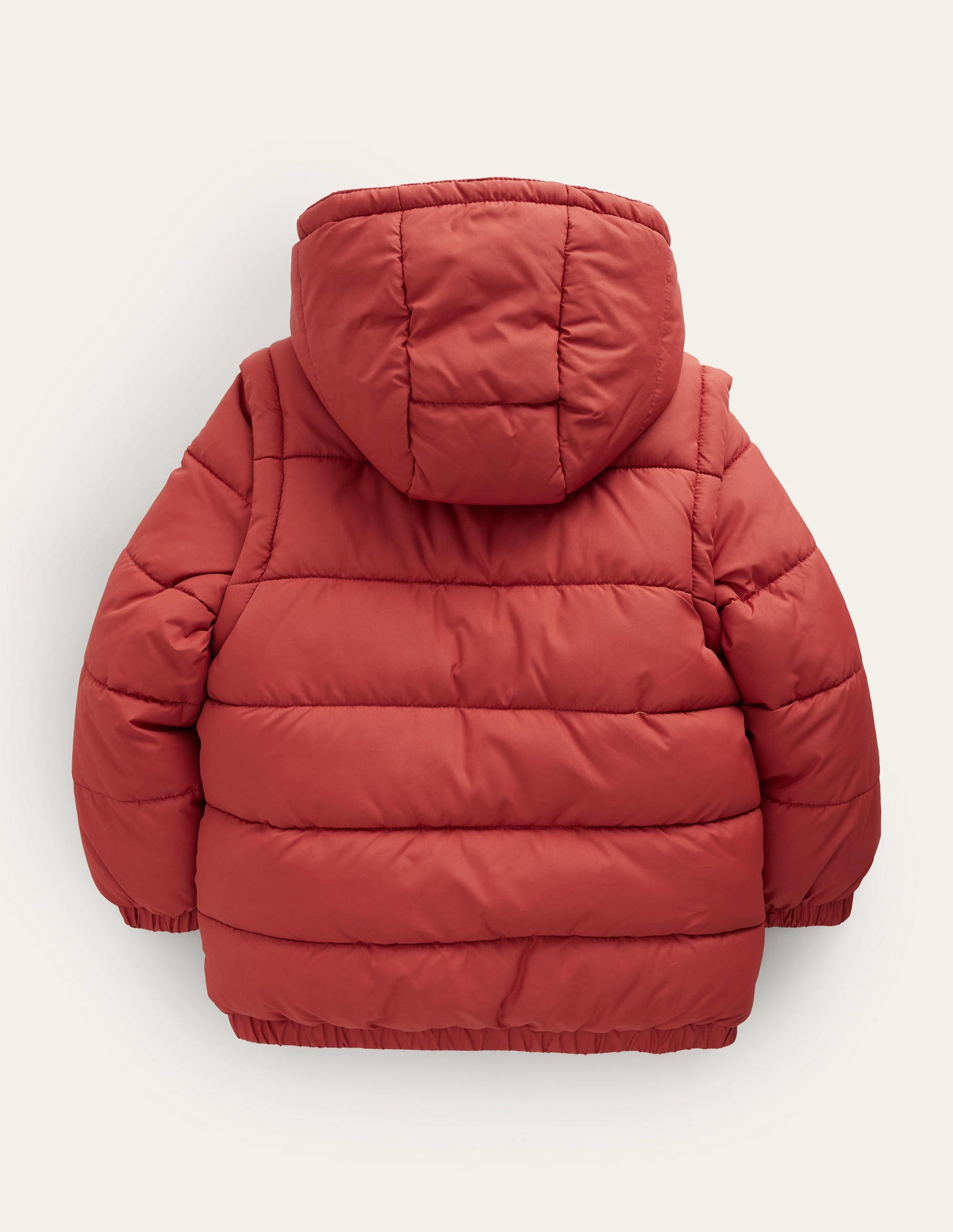 2-in-1 Padded Coat-Roasted Chestnut Brown - Image 2