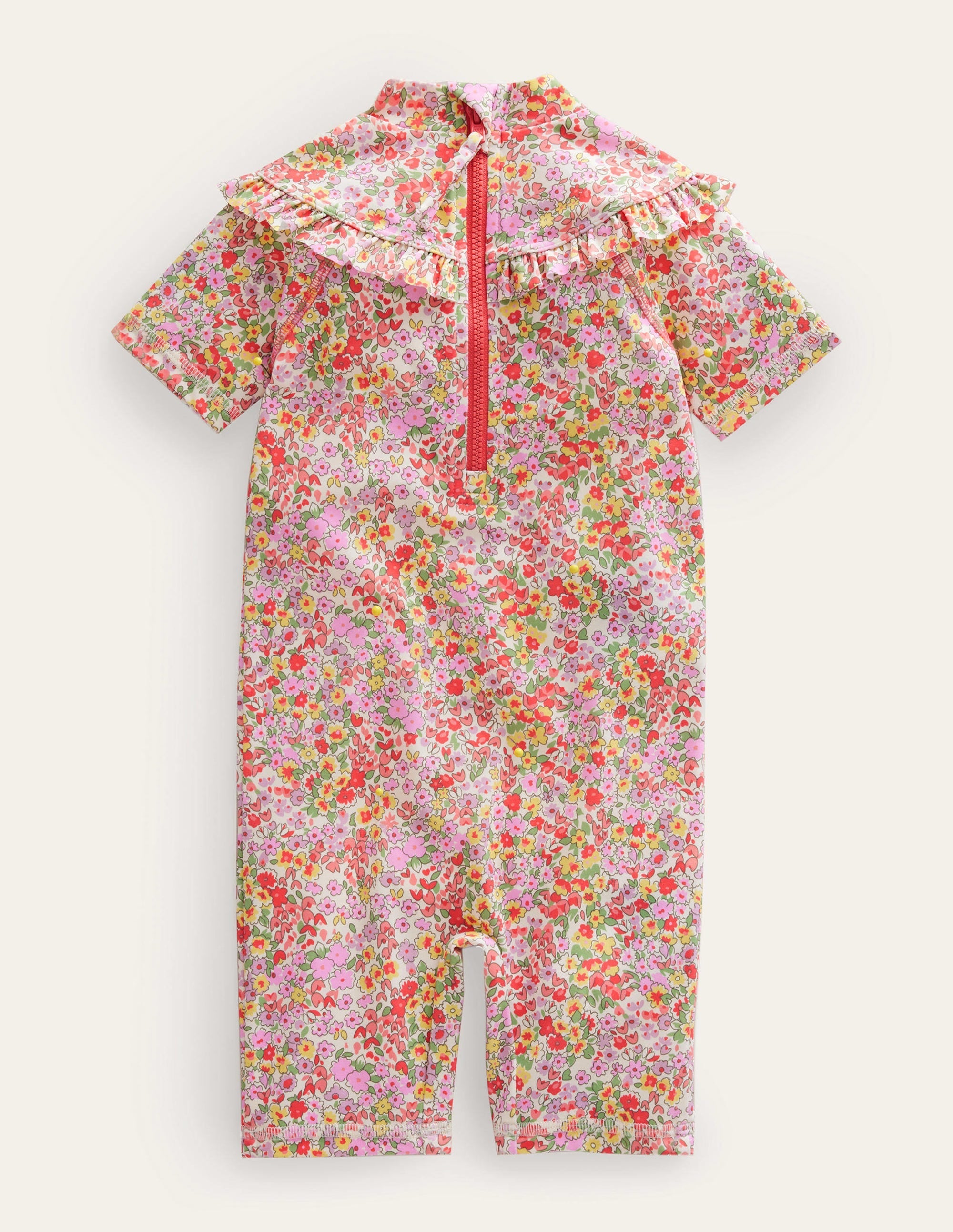 Frilly Surf Suit-Multi Spring Time Floral - Image 2