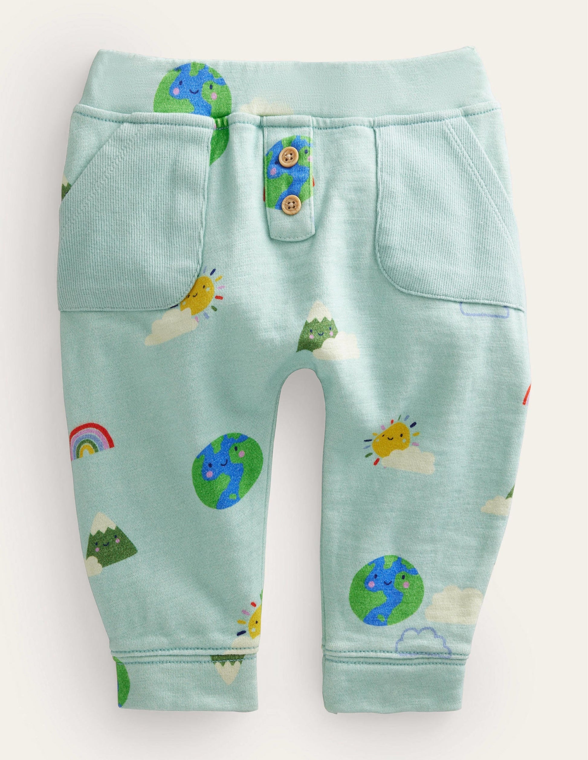 Printed Jersey Bottoms-Multi Weather-1