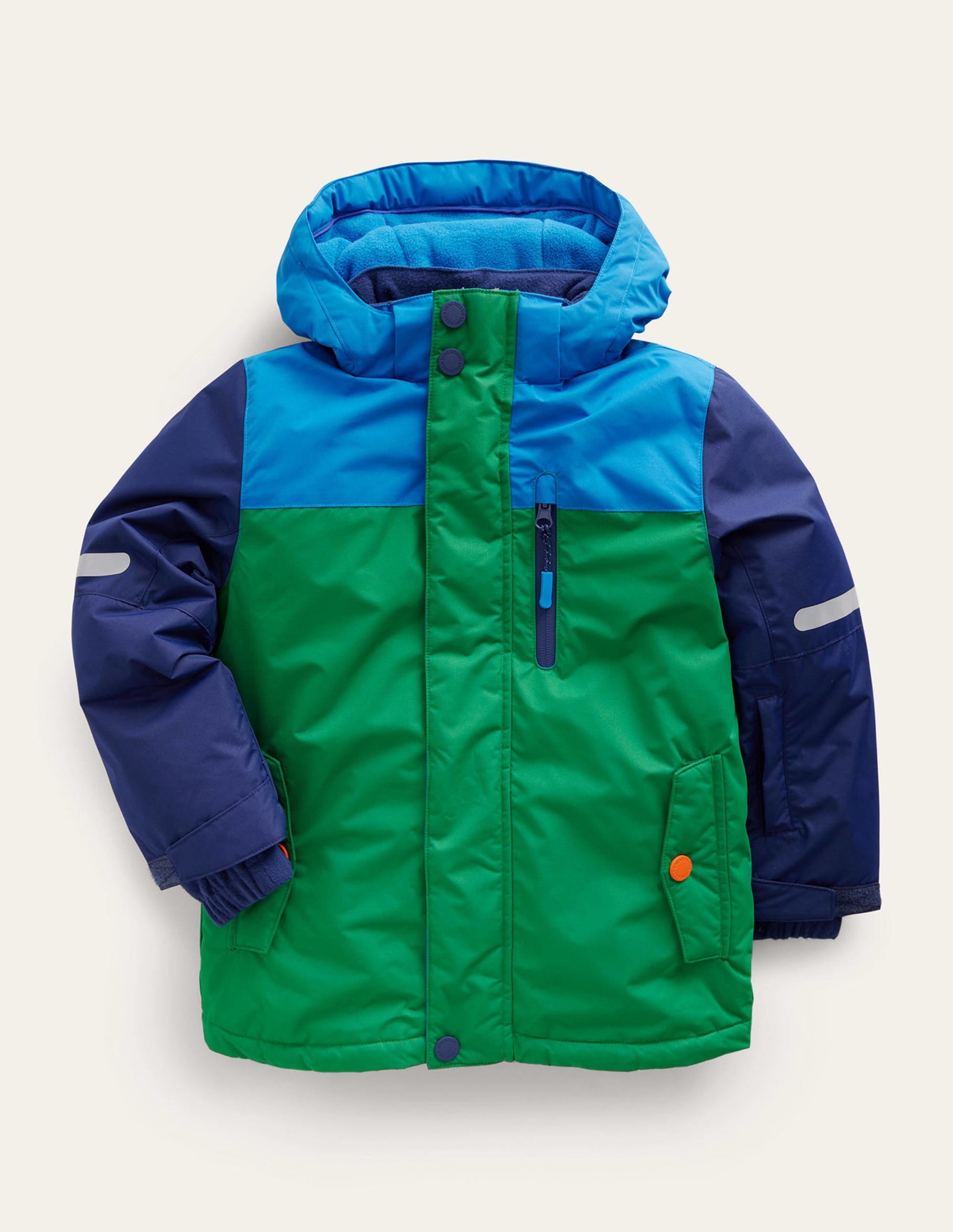 All-weather Waterproof Jacket-Green / Blue / Navy-1