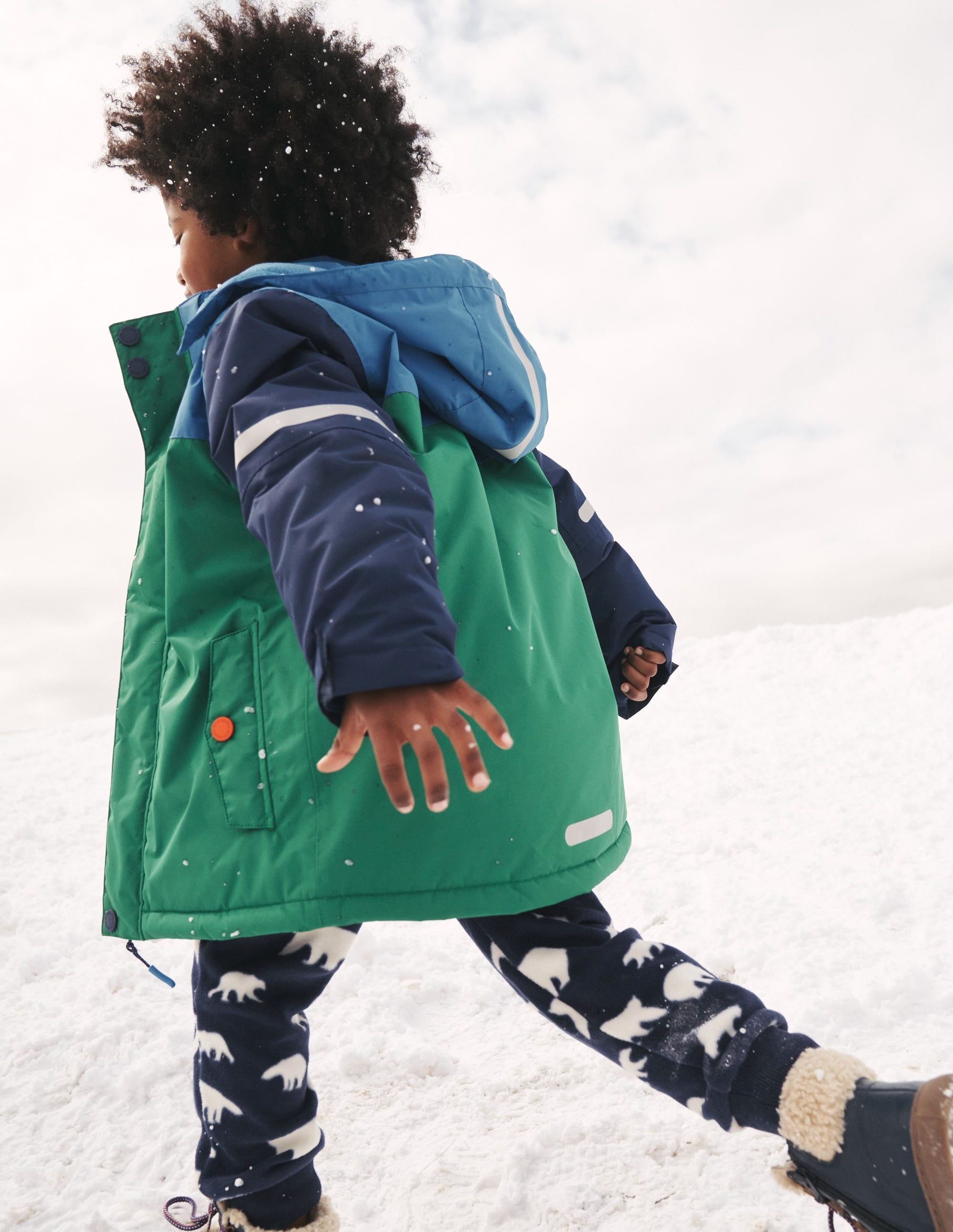 All-weather Waterproof Jacket-Green / Blue / Navy - Image 6