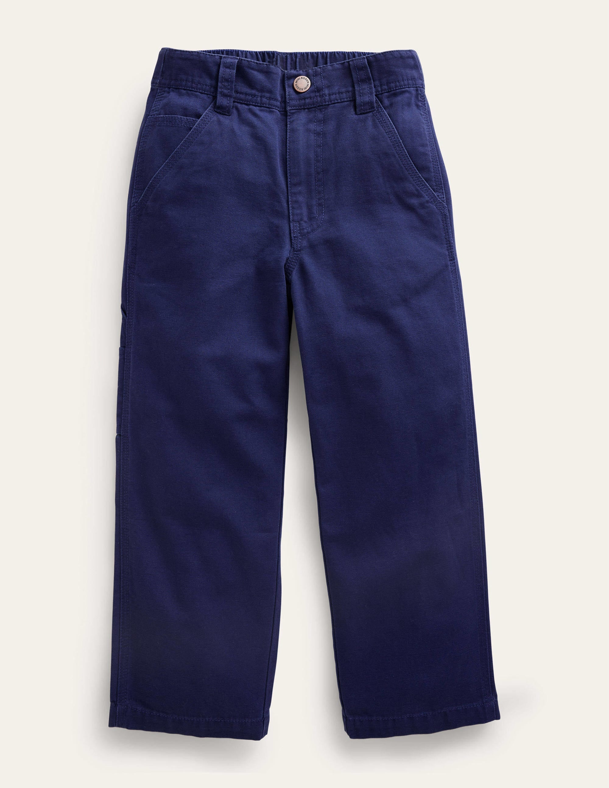 Canvas Trousers-College Navy - Image 1