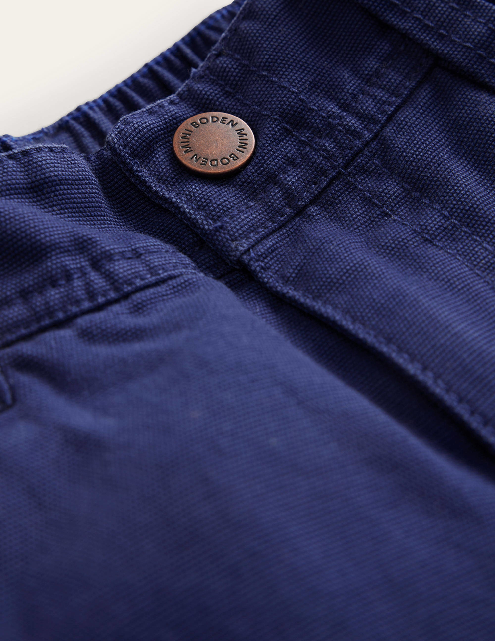 Canvas Trousers-College Navy - Image 3