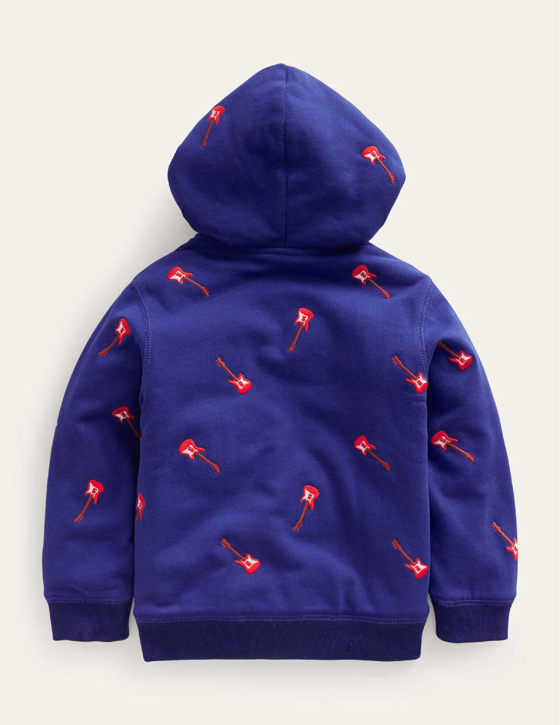 Shaggy-lined Appliqué Hoodie-Starboard Guitar-2